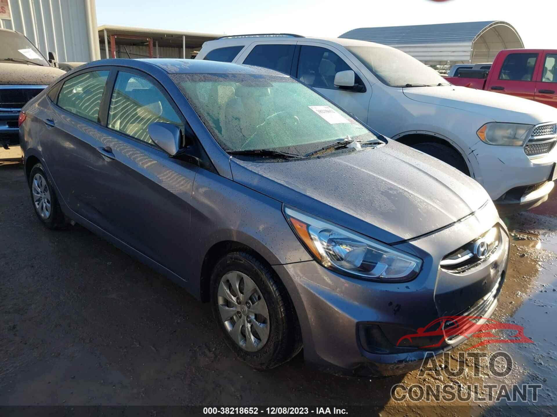 HYUNDAI ACCENT 2017 - KMHCT4AE6HU317920