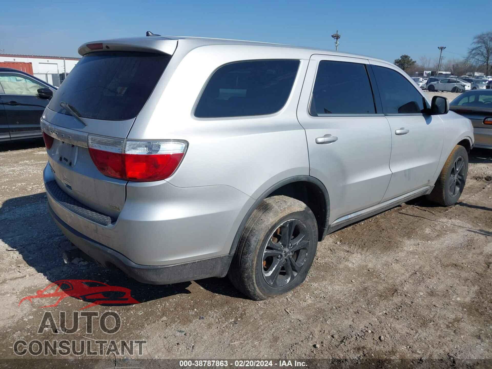 DODGE DURANGO 2011 - 1D4RE2GG3BC746468