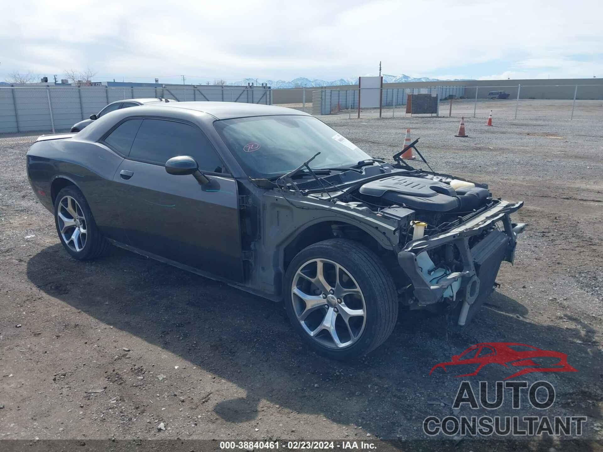 DODGE CHALLENGER 2016 - 2C3CDZAG1GH107909