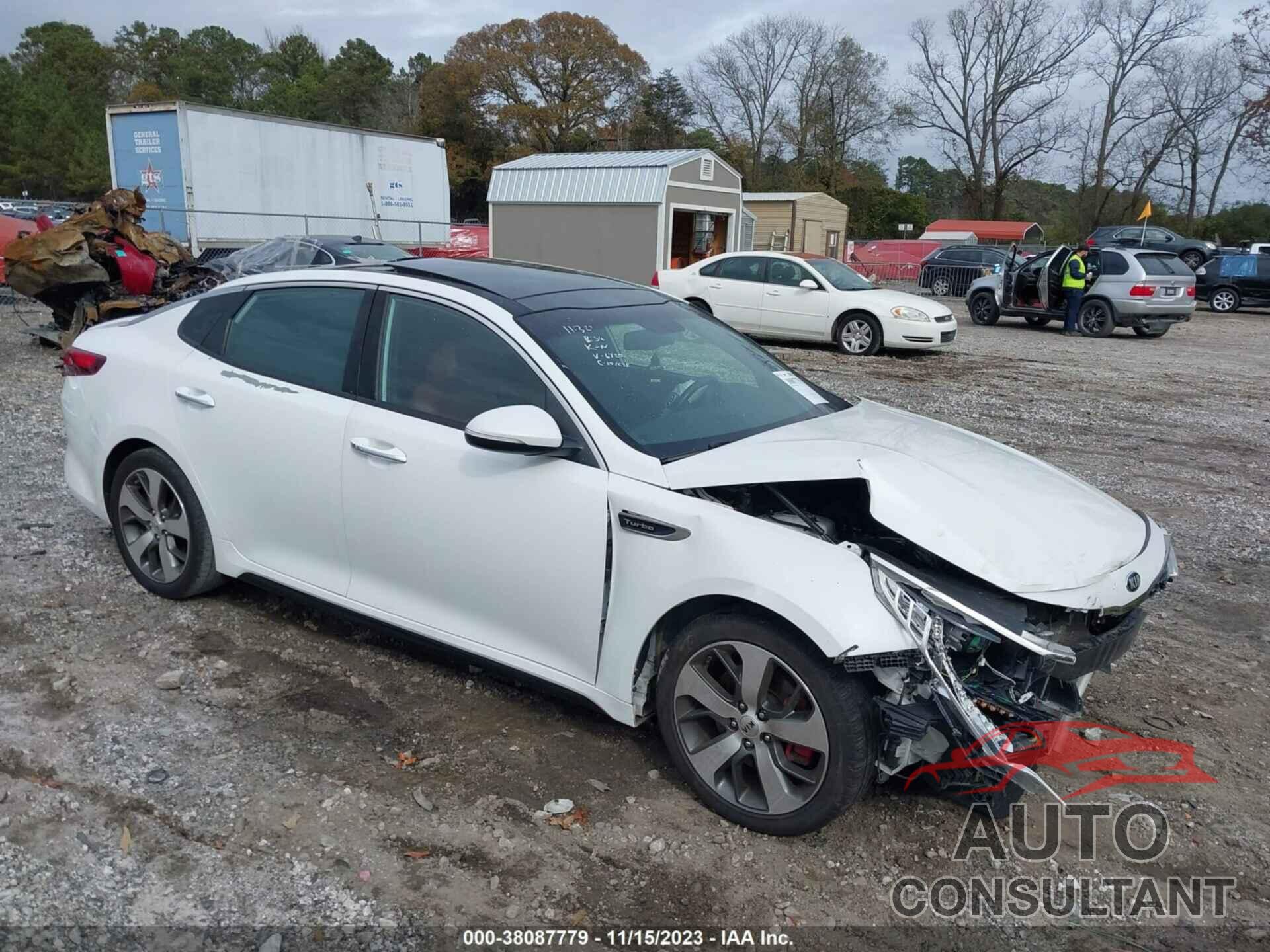 KIA OPTIMA 2016 - 5XXGW4L2XGG016720