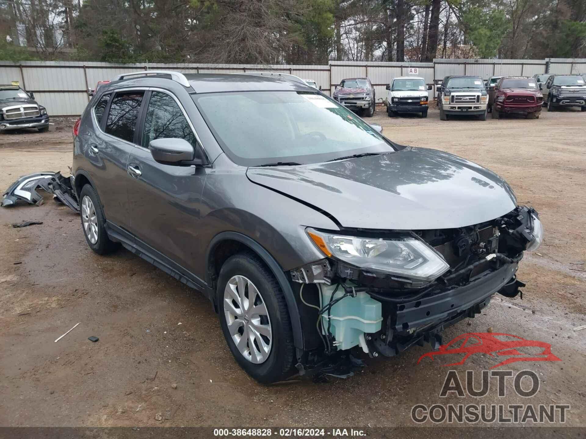 NISSAN ROGUE 2017 - KNMAT2MTXHP579111