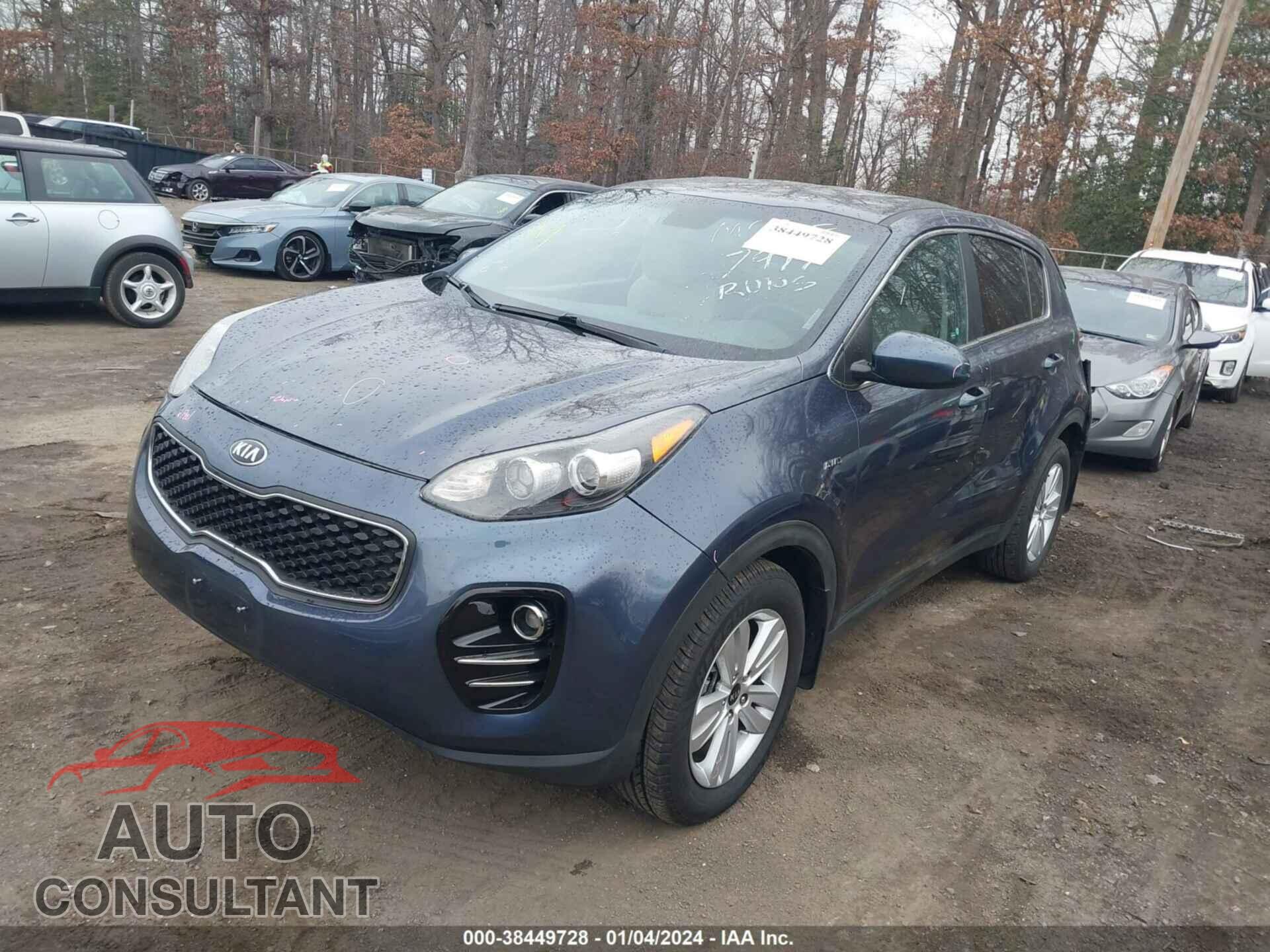 KIA SPORTAGE 2018 - KNDPMCAC0J7379717