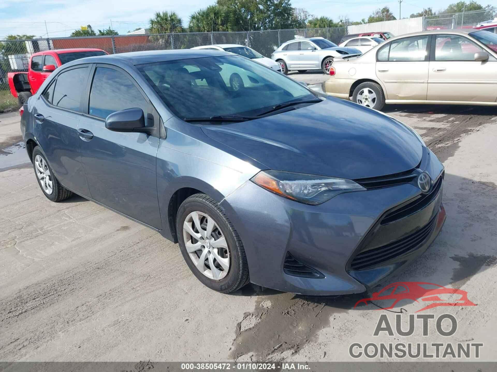 TOYOTA COROLLA 2018 - 2T1BURHE9JC001480