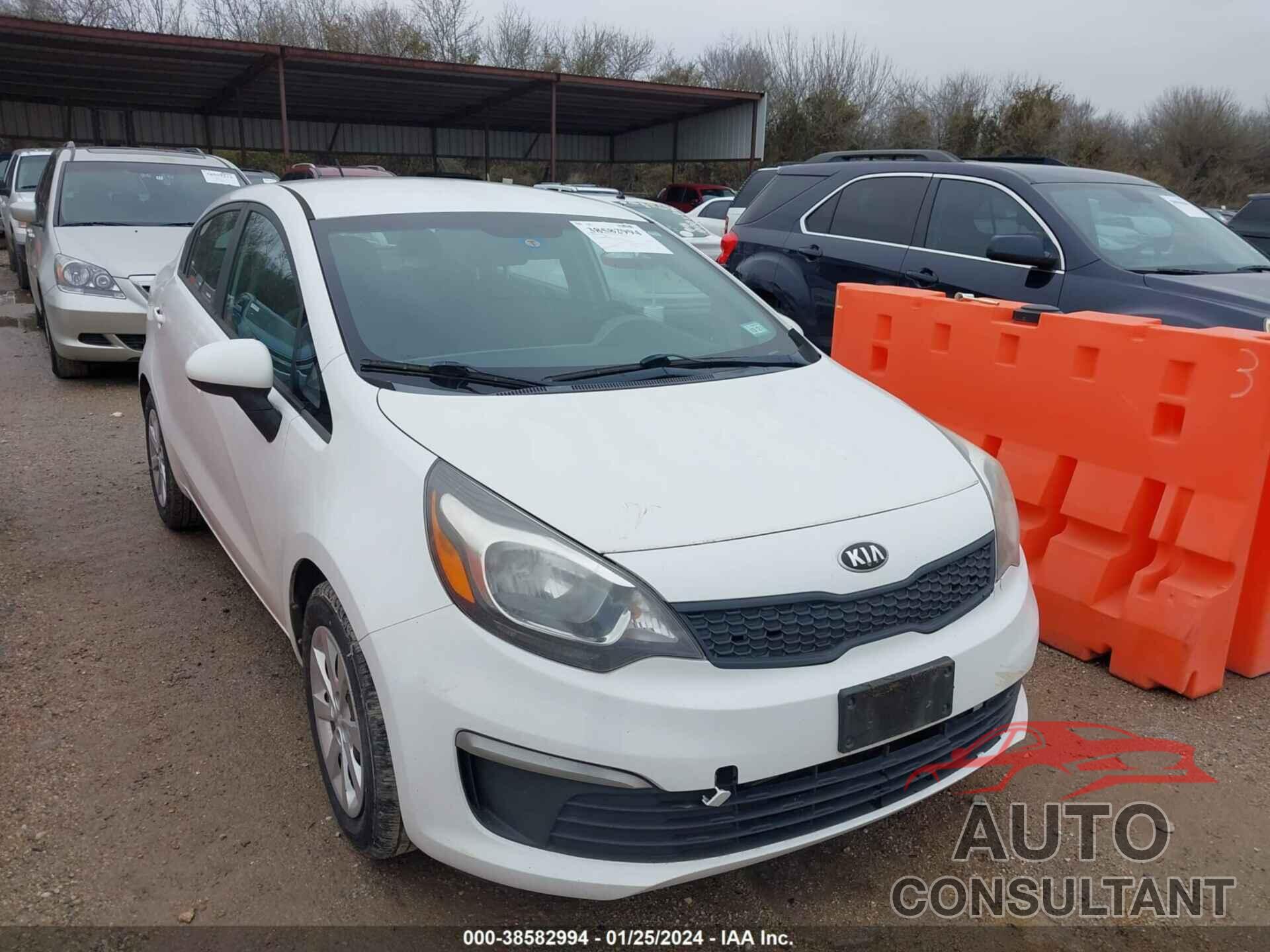 KIA RIO 2017 - KNADM4A3XH6010580