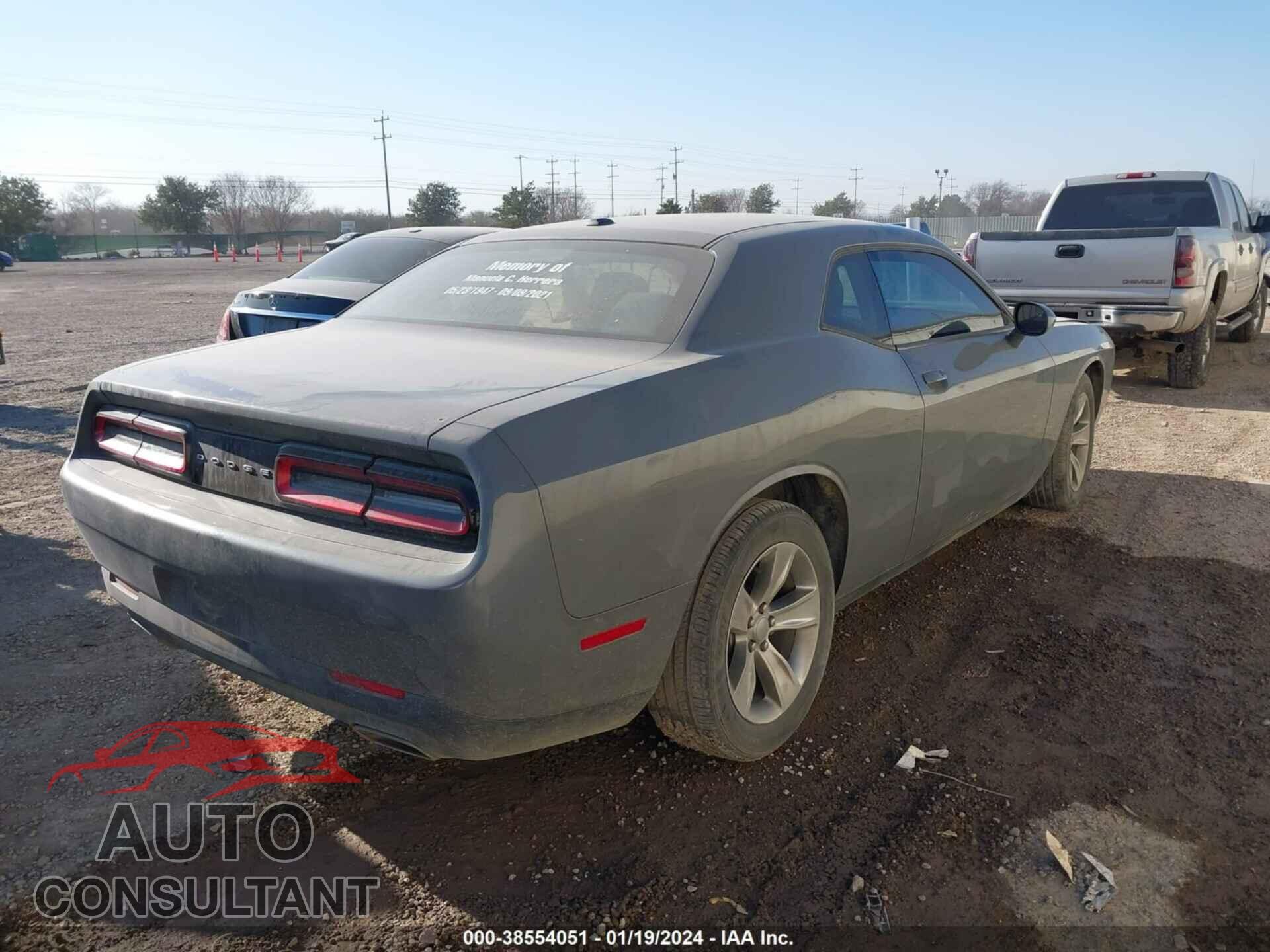 DODGE CHALLENGER 2017 - 2C3CDZAG0HH550294