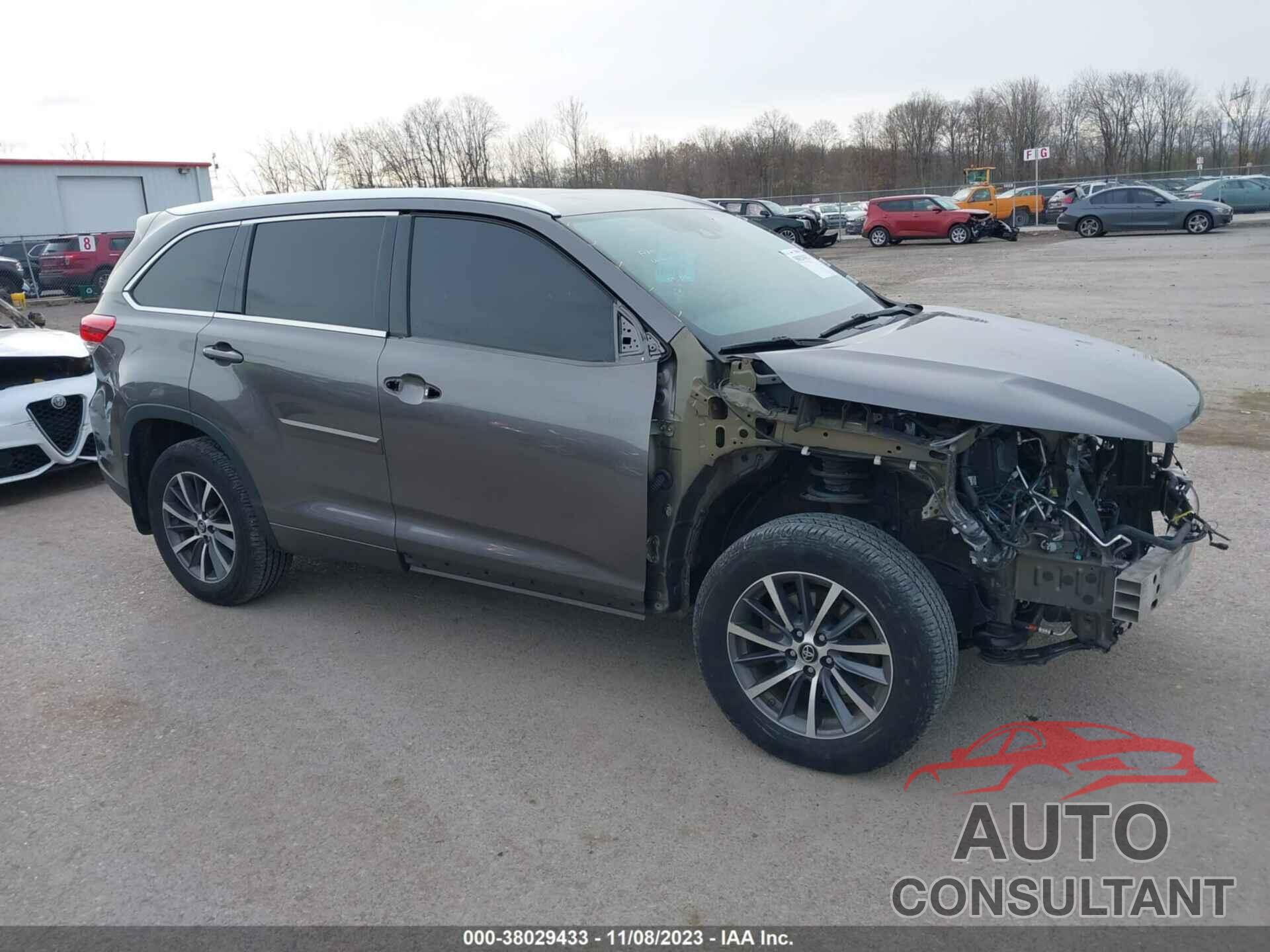 TOYOTA HIGHLANDER HYBRID 2017 - 5TDJGRFH3HS026344
