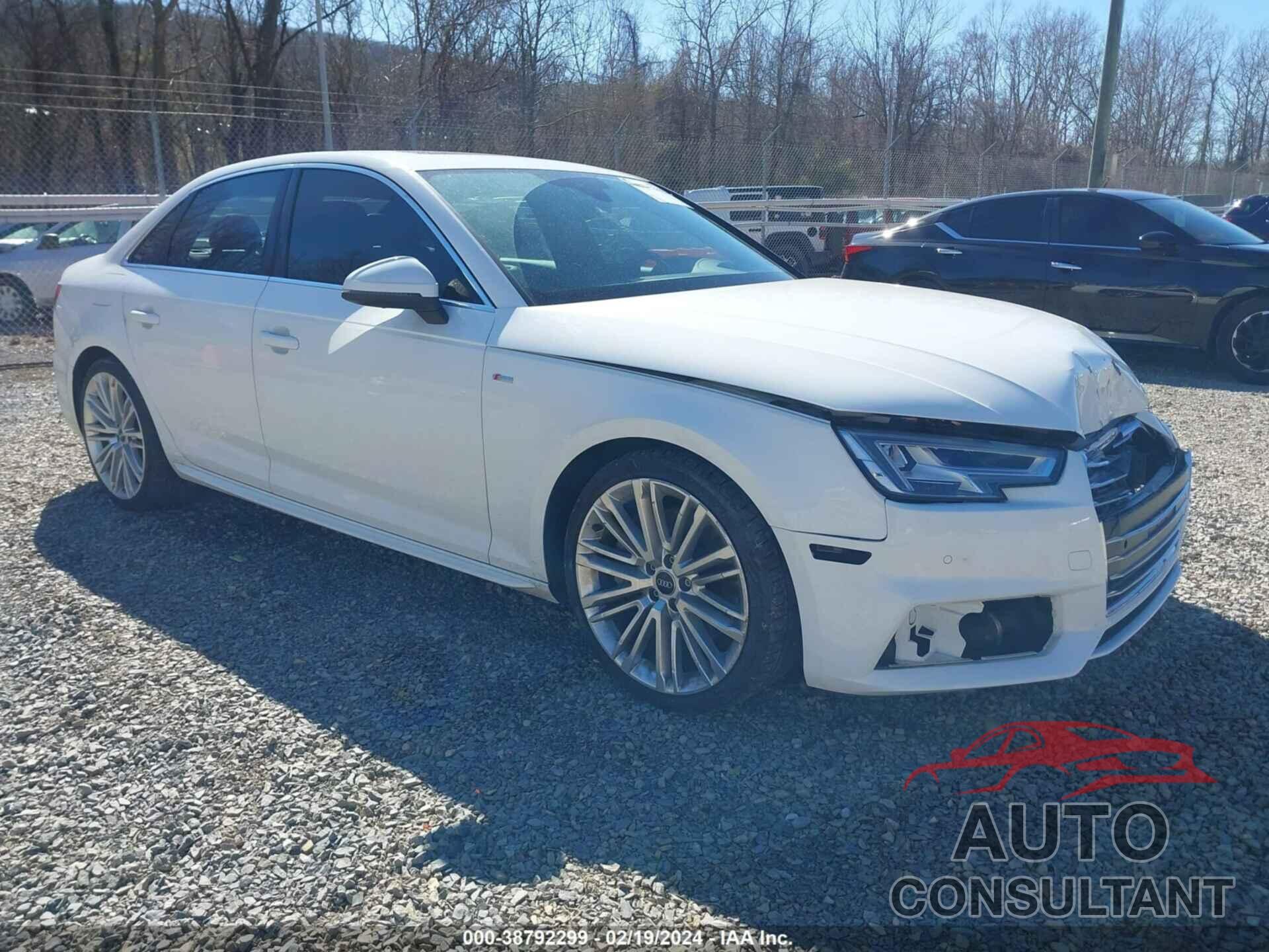 AUDI A4 2017 - WAUFNAF41HN006977