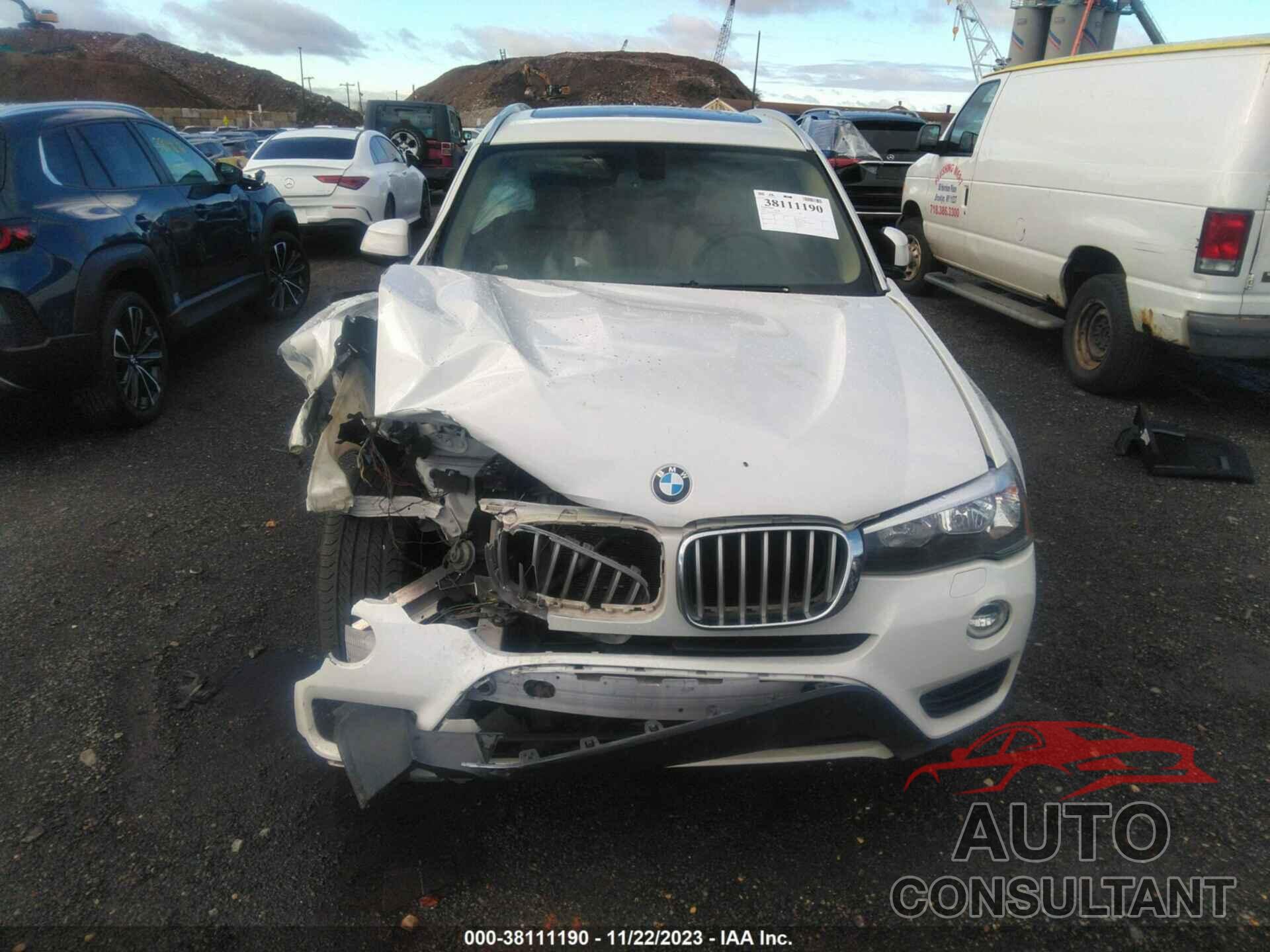 BMW X3 2017 - 5UXWX9C53H0T07237