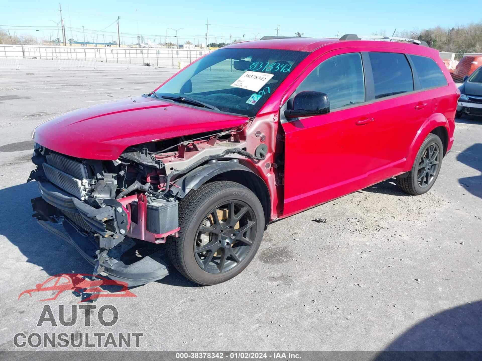 DODGE JOURNEY 2017 - 3C4PDCBB7HT577013