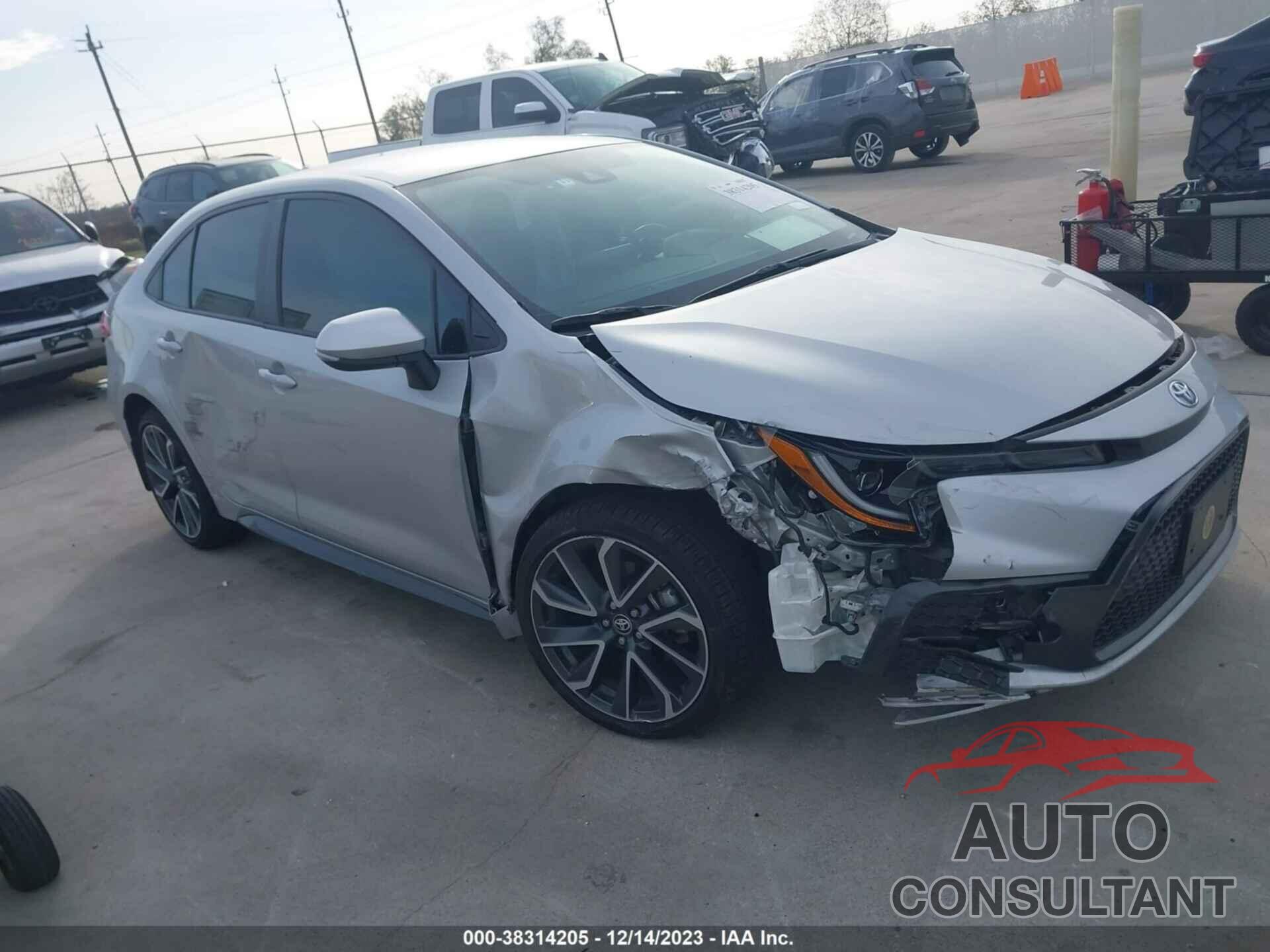 TOYOTA COROLLA 2020 - 5YFS4RCE9LP036479