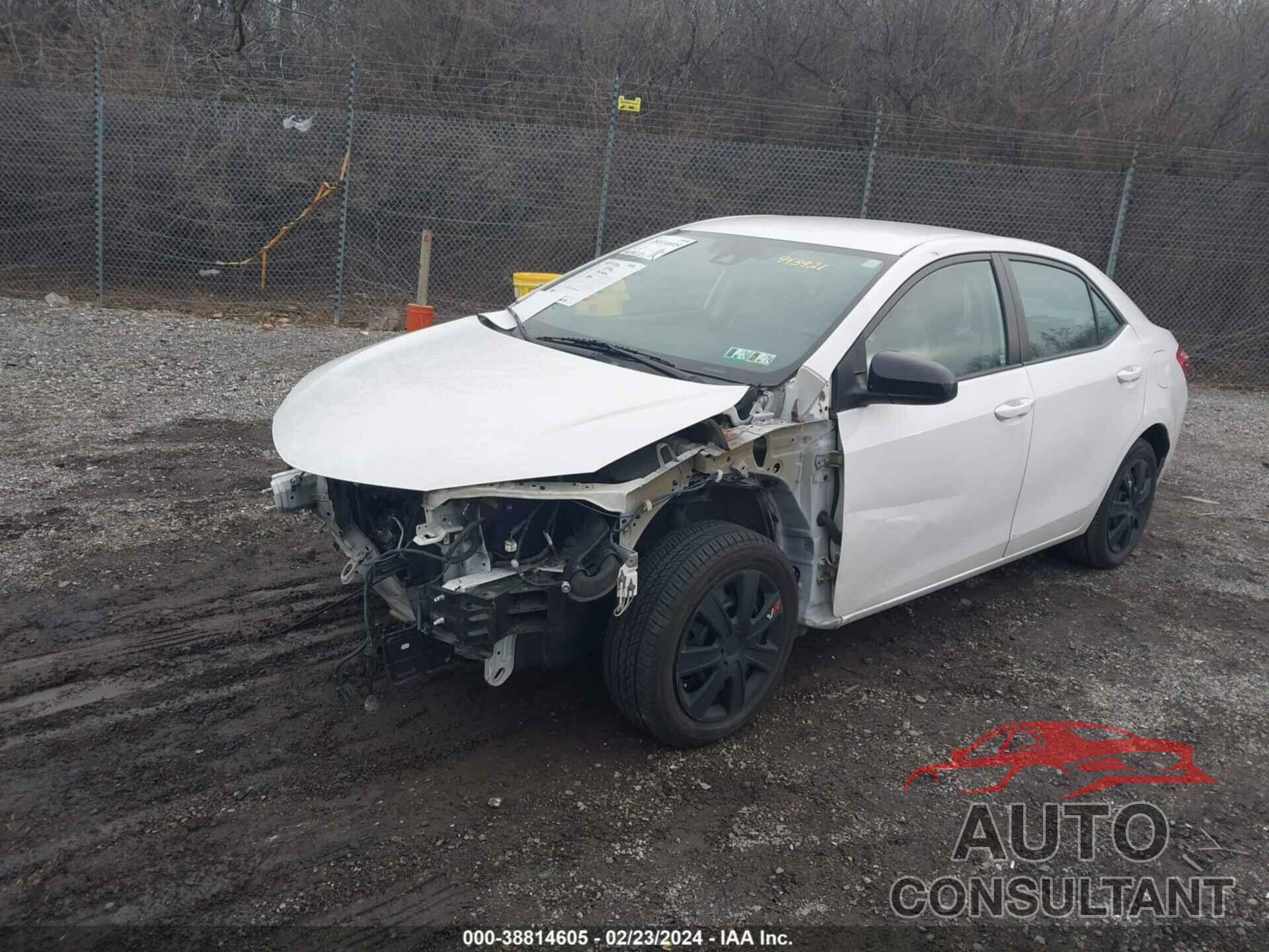 TOYOTA COROLLA 2017 - 2T1BURHE8HC943921