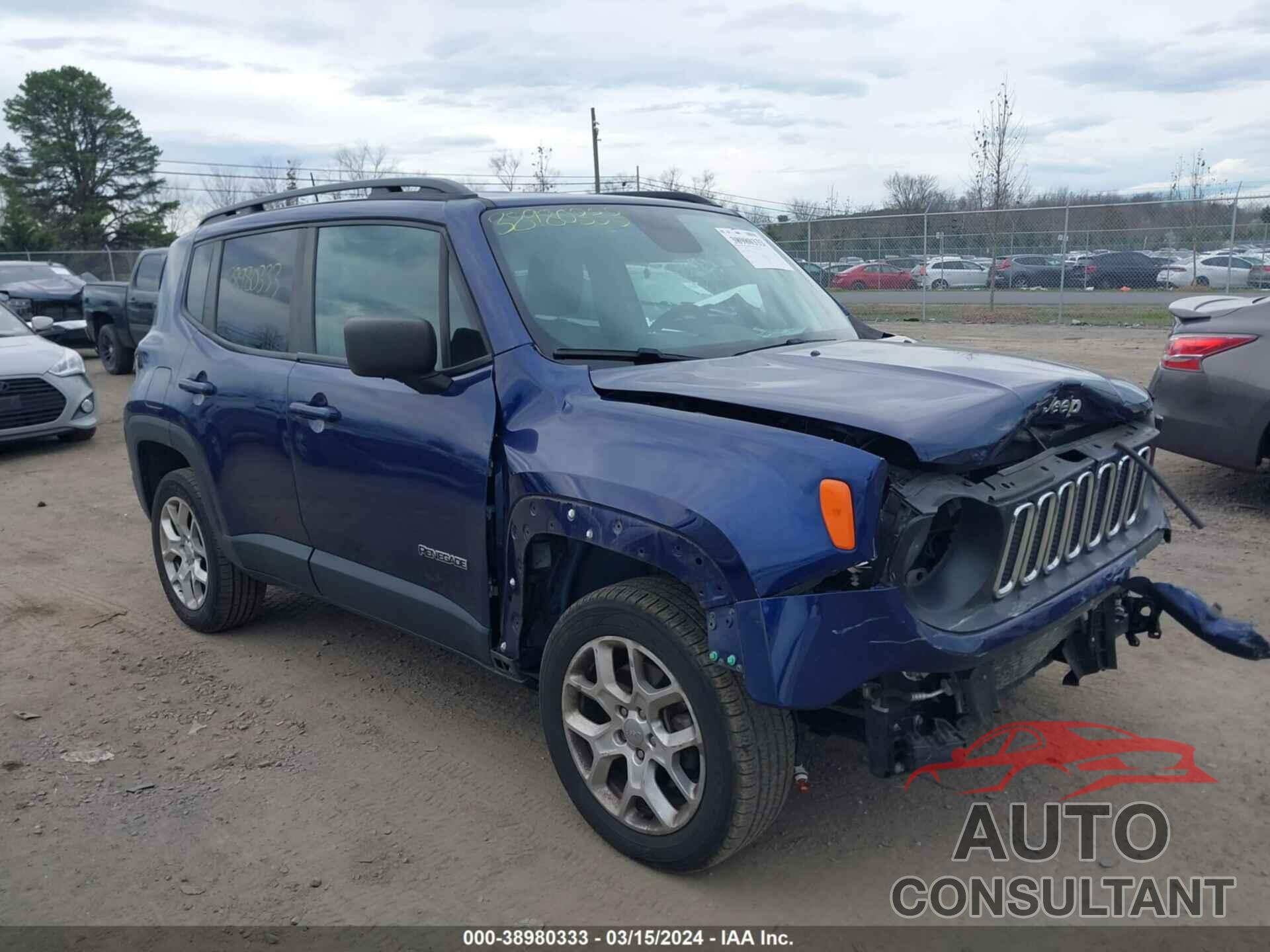 JEEP RENEGADE 2018 - ZACCJBAB4JPJ50787