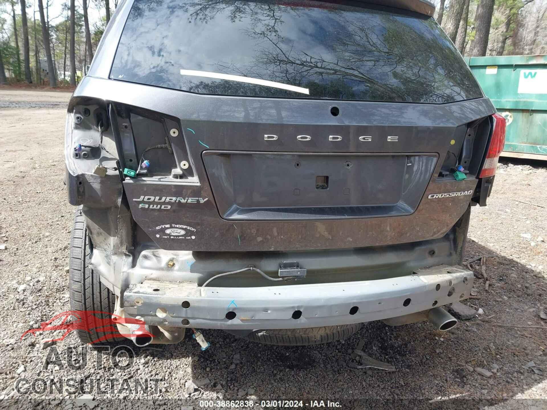 DODGE JOURNEY 2017 - 3C4PDDGG8HT540904