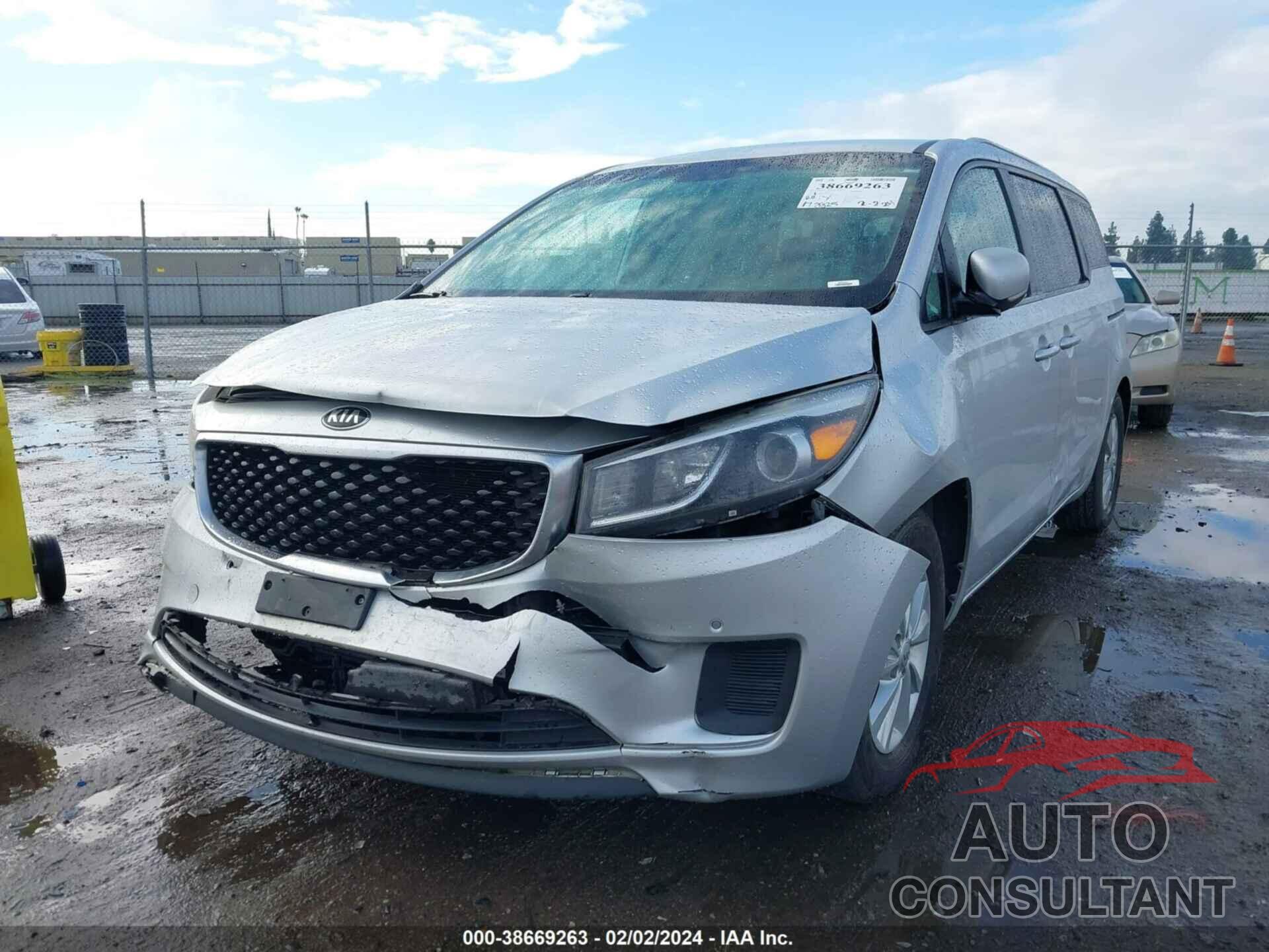 KIA SEDONA 2017 - KNDMB5C18H6254206