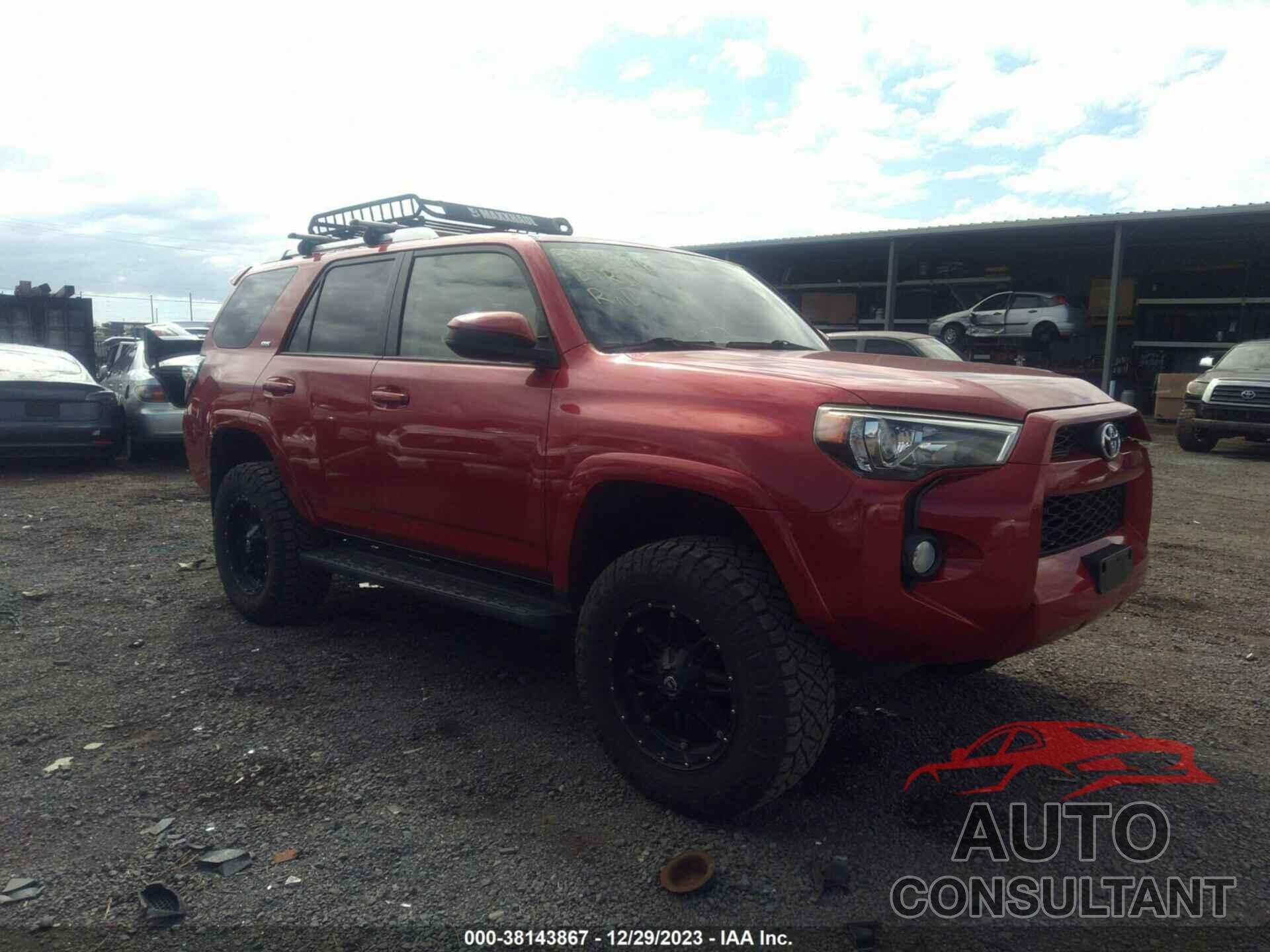 TOYOTA 4RUNNER 2018 - JTEBU5JR1J5564862