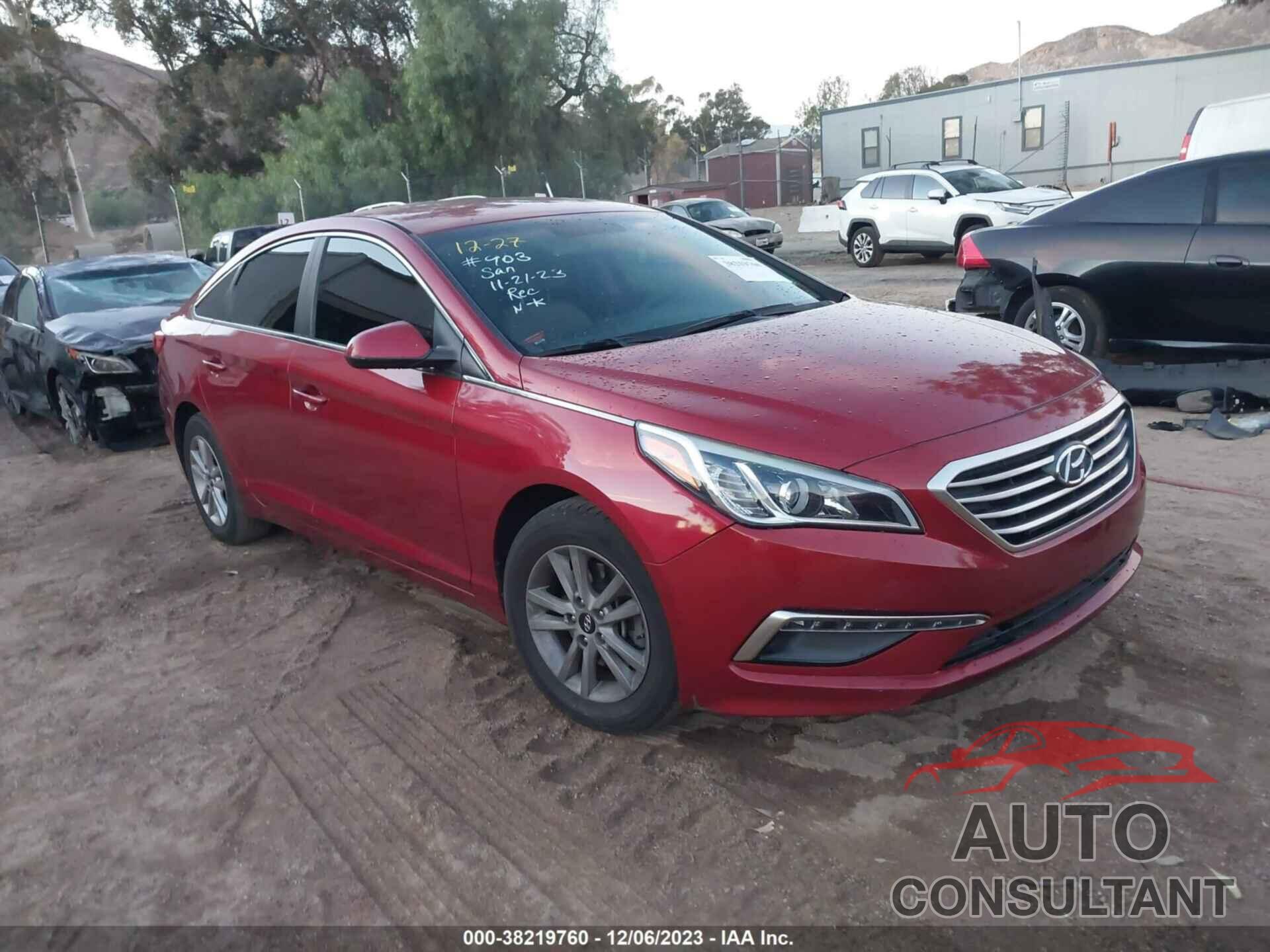 HYUNDAI SONATA 2015 - 5NPE24AF7FH165534