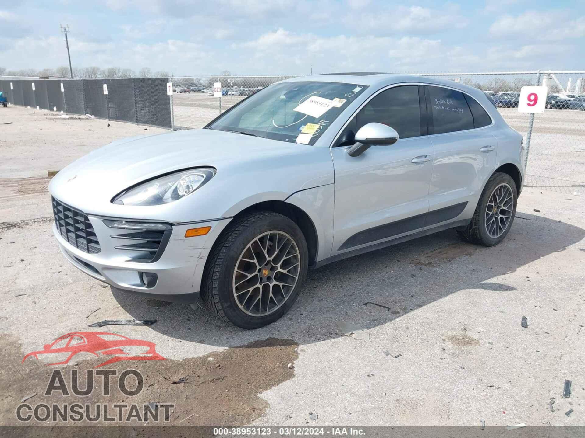 PORSCHE MACAN 2017 - WP1AB2A57HLB10072