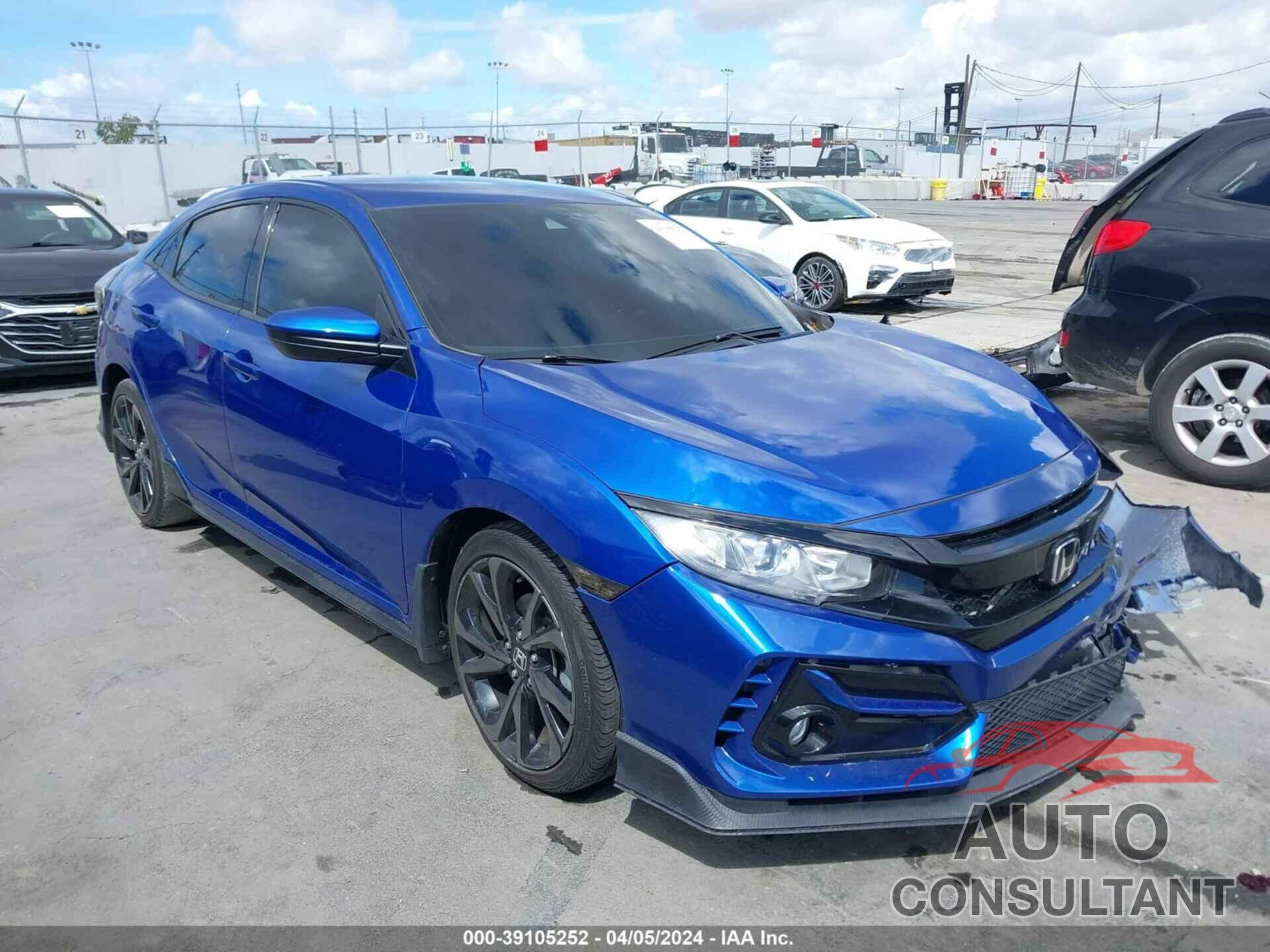 HONDA CIVIC 2019 - SHHFK7H40KU417335