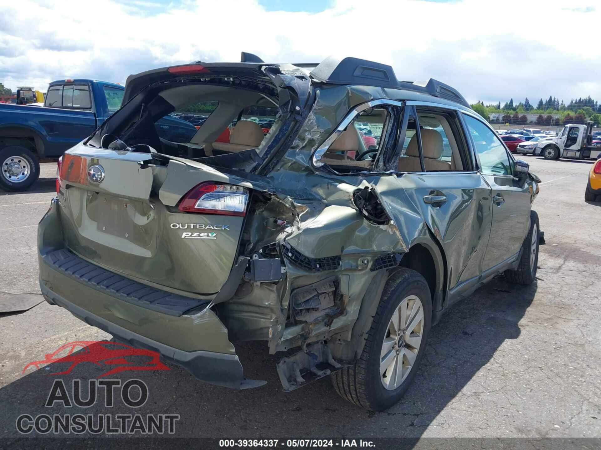 SUBARU OUTBACK 2017 - 4S4BSAFC0H3307409