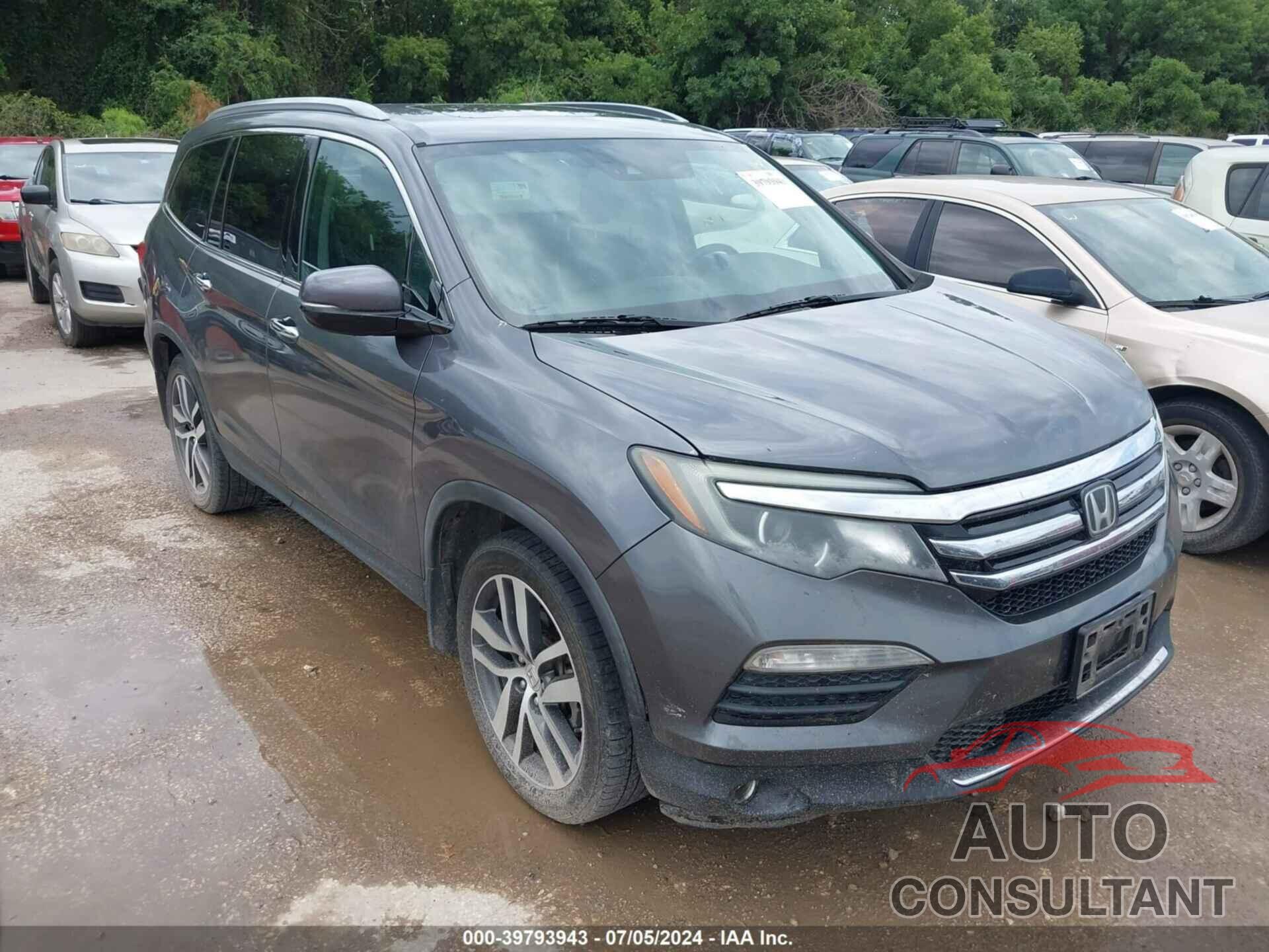 HONDA PILOT 2016 - 5FNYF6H08GB053100