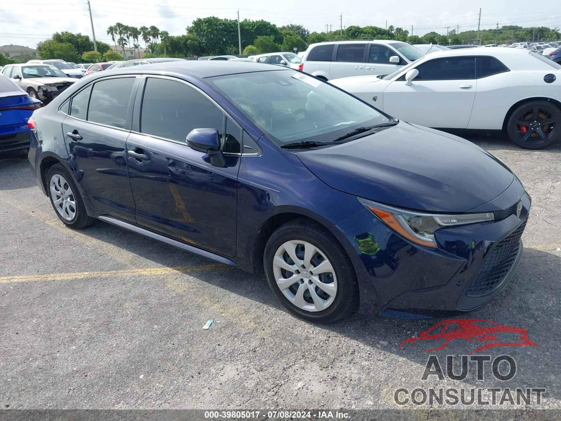 TOYOTA COROLLA 2021 - JTDEPMAE0MJ164416