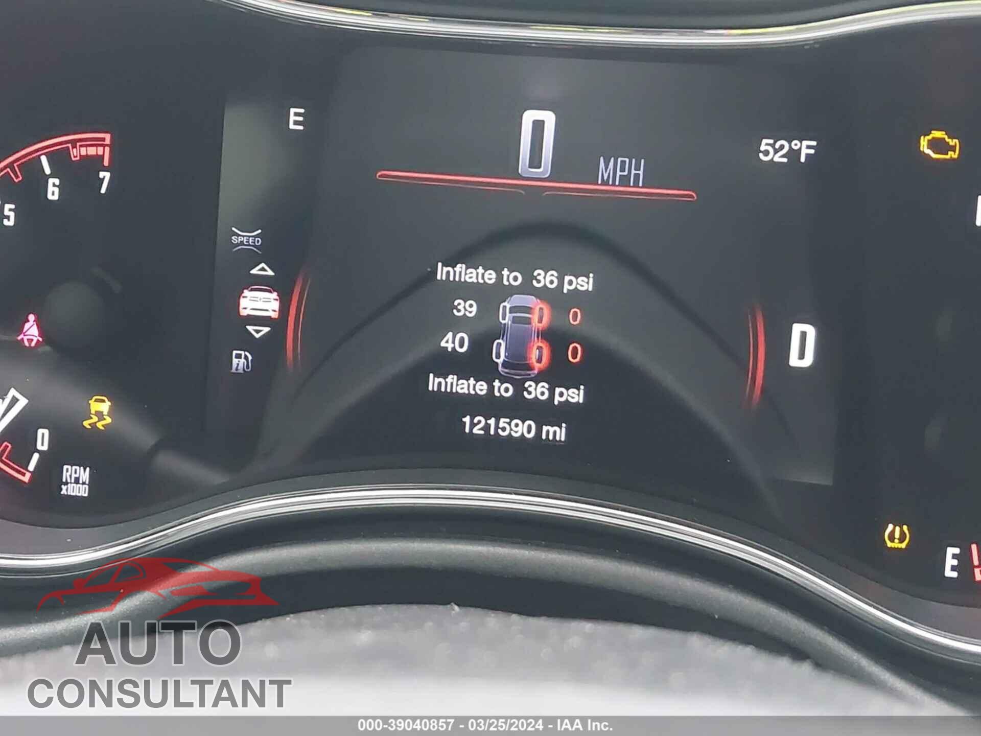 DODGE DURANGO 2017 - 1C4RDHAG7HC643333