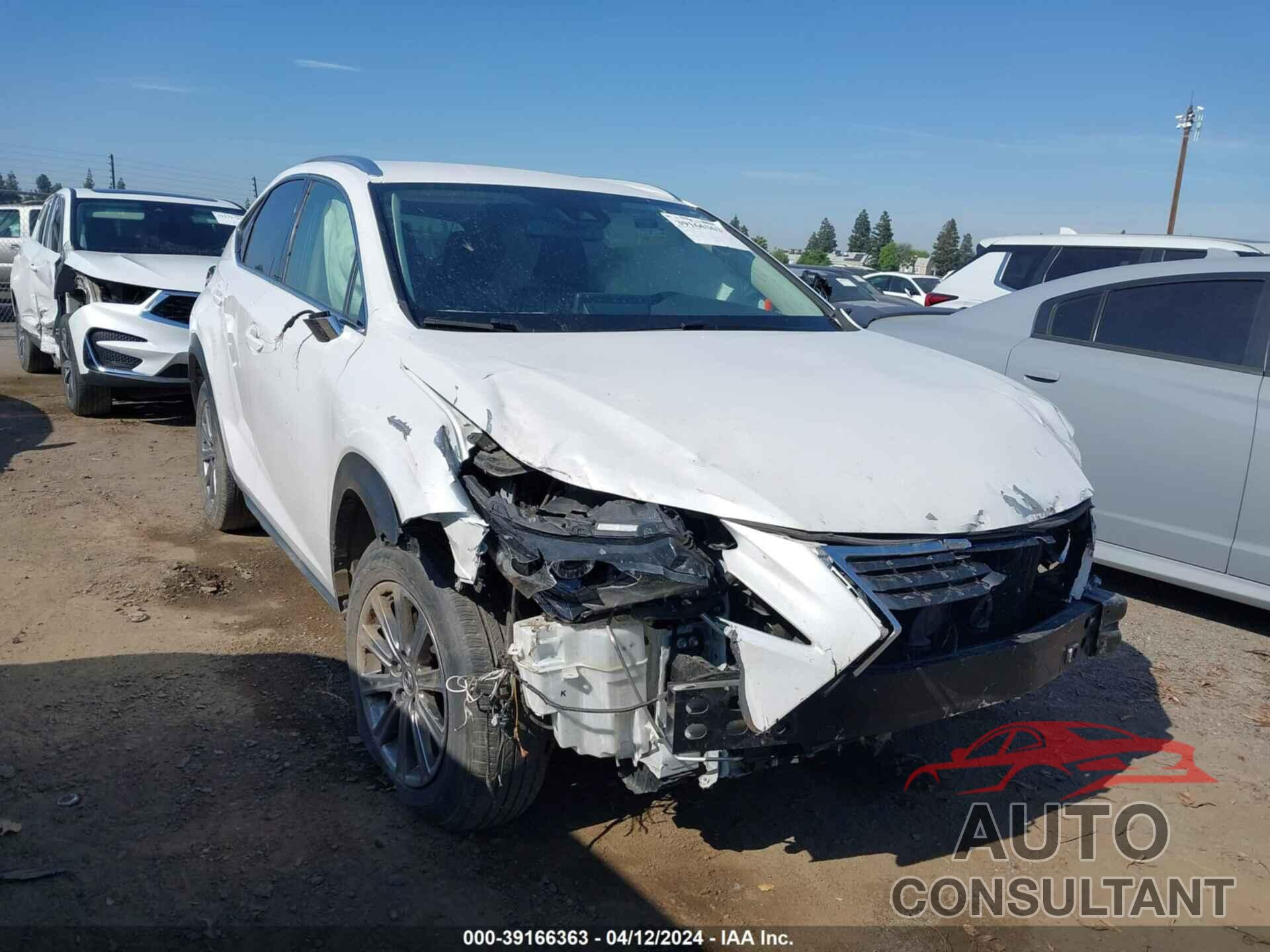 LEXUS NX 2021 - JTJDARBZ4M5027125