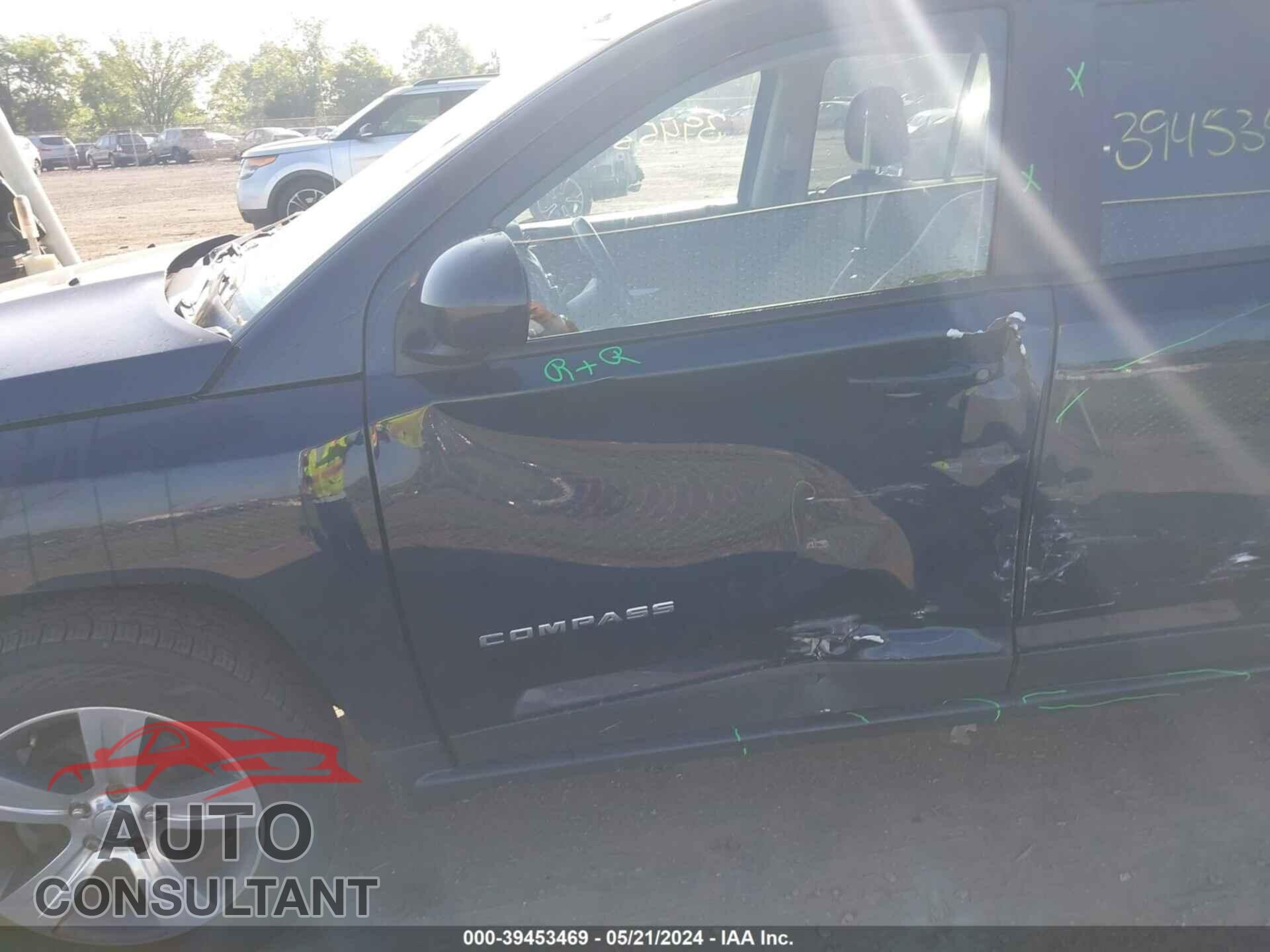 JEEP COMPASS 2017 - 1C4NJDEB9HD107976