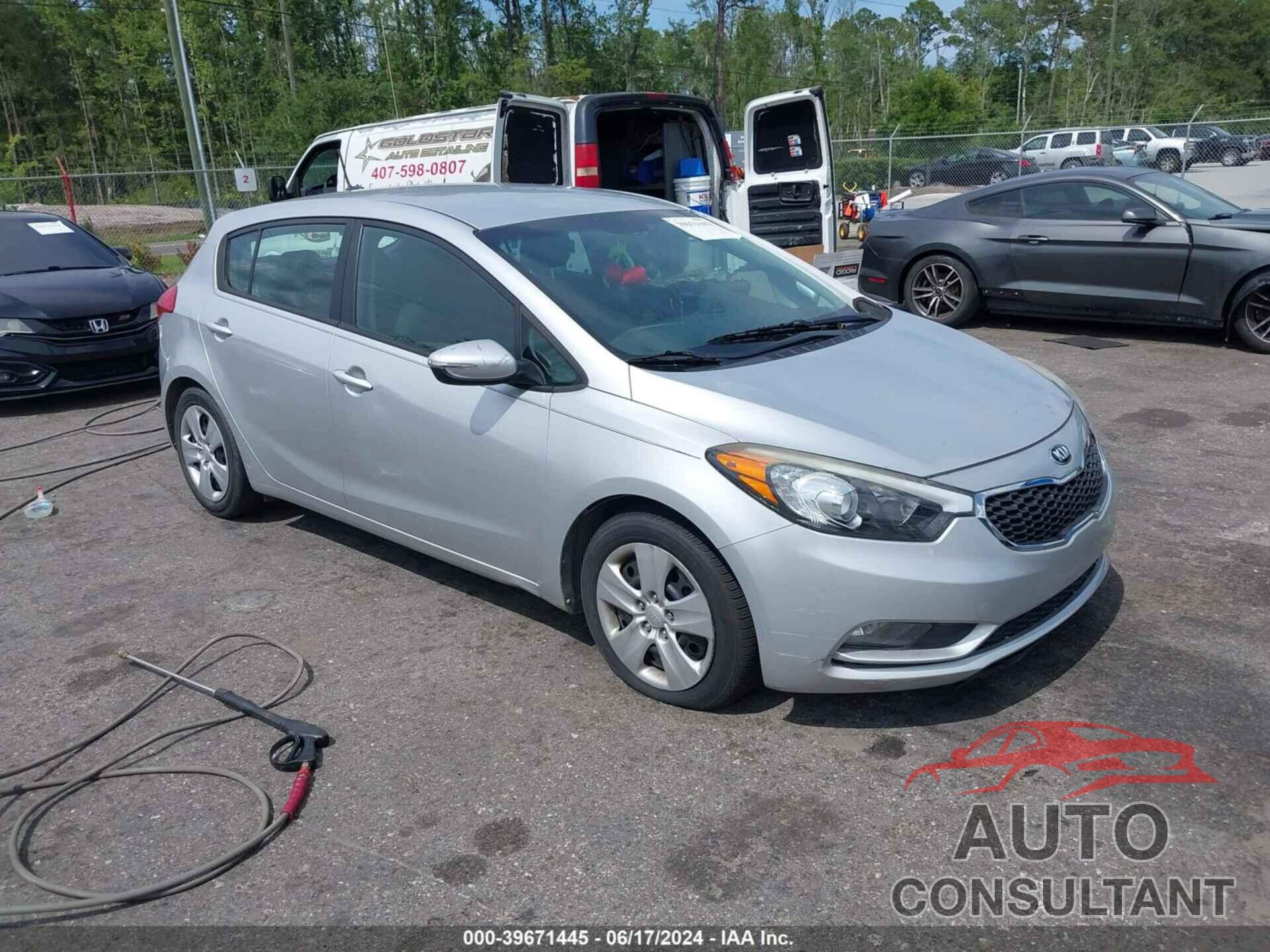 KIA FORTE 2016 - KNAFK5A80G5589292