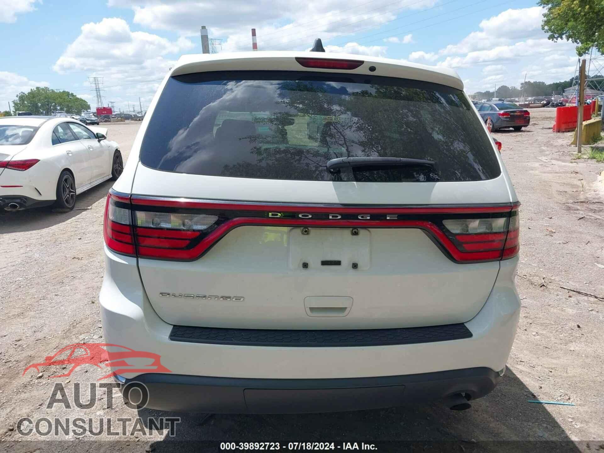 DODGE DURANGO 2017 - 1C4RDHAG9HC925988