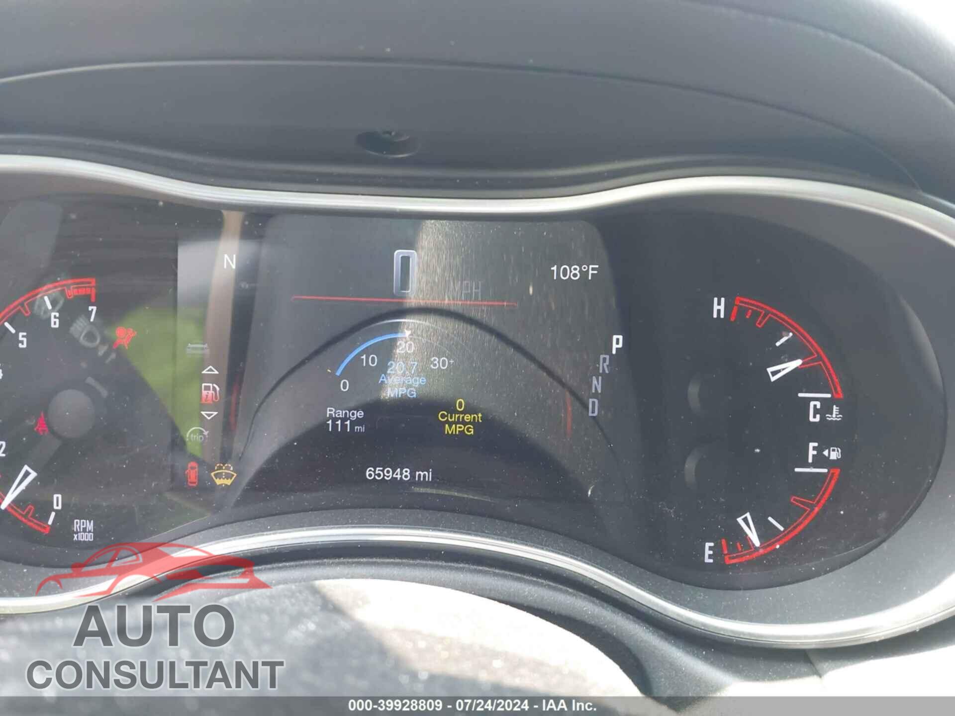 DODGE DURANGO 2018 - 1C4RDJEG2JC497981