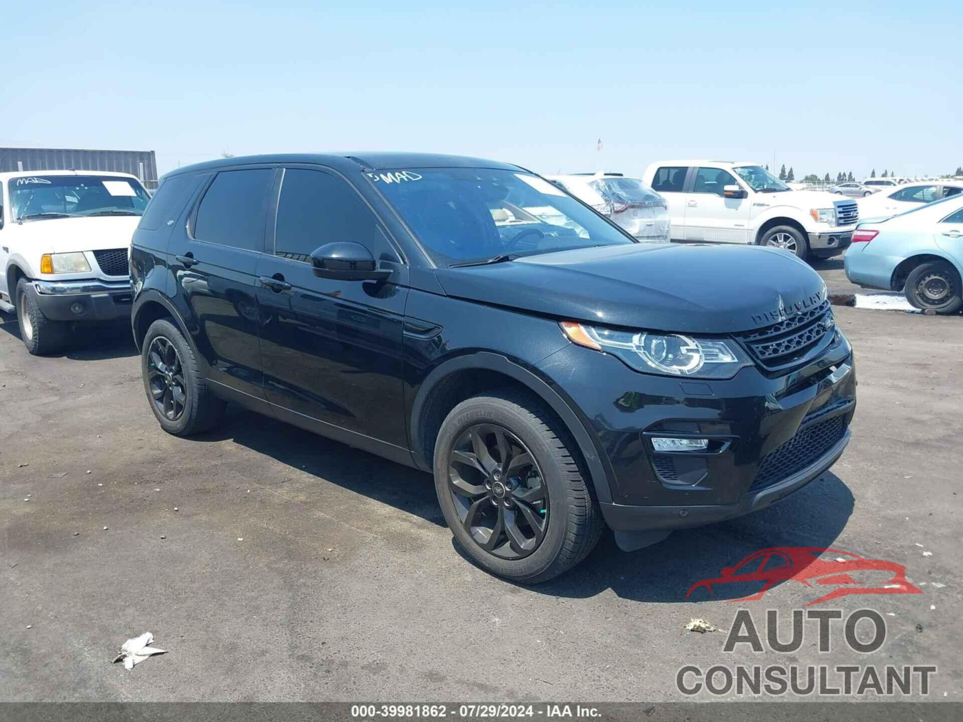 LAND ROVER DISCOVERY SPORT 2016 - SALCR2BG8GH545943