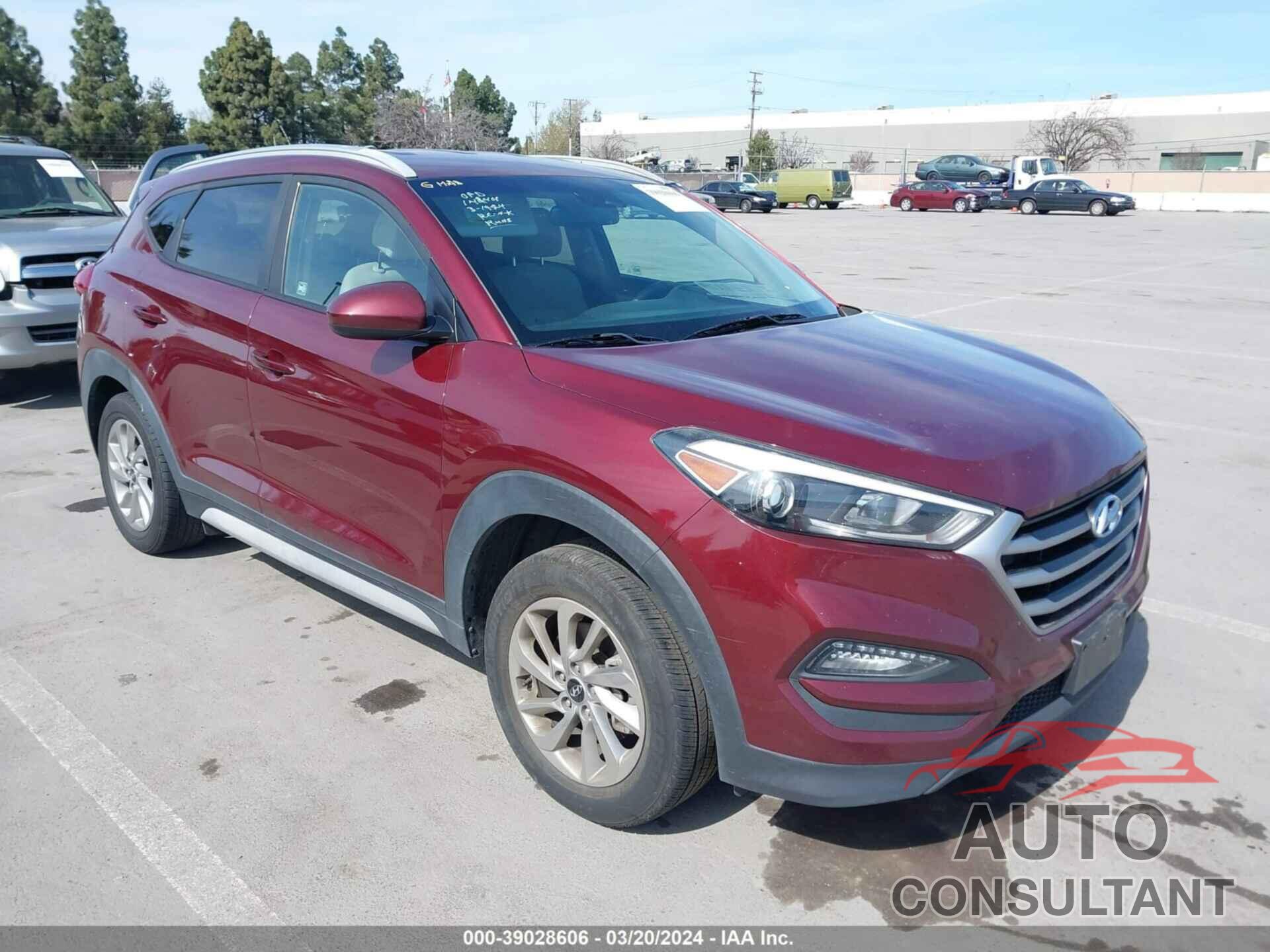 HYUNDAI TUCSON 2017 - KM8J33A46HU461458