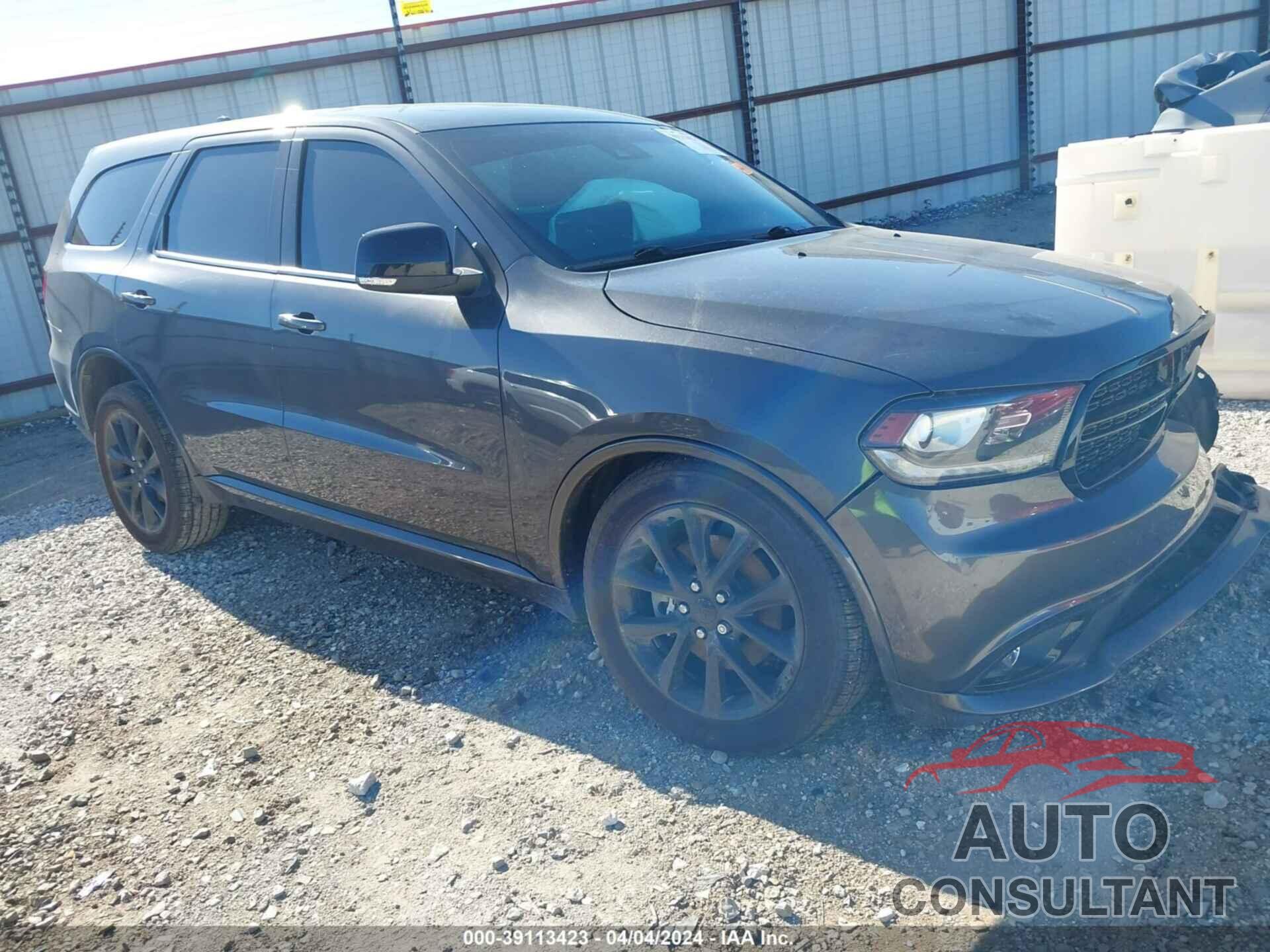 DODGE DURANGO 2017 - 1C4SDJCT9HC691385