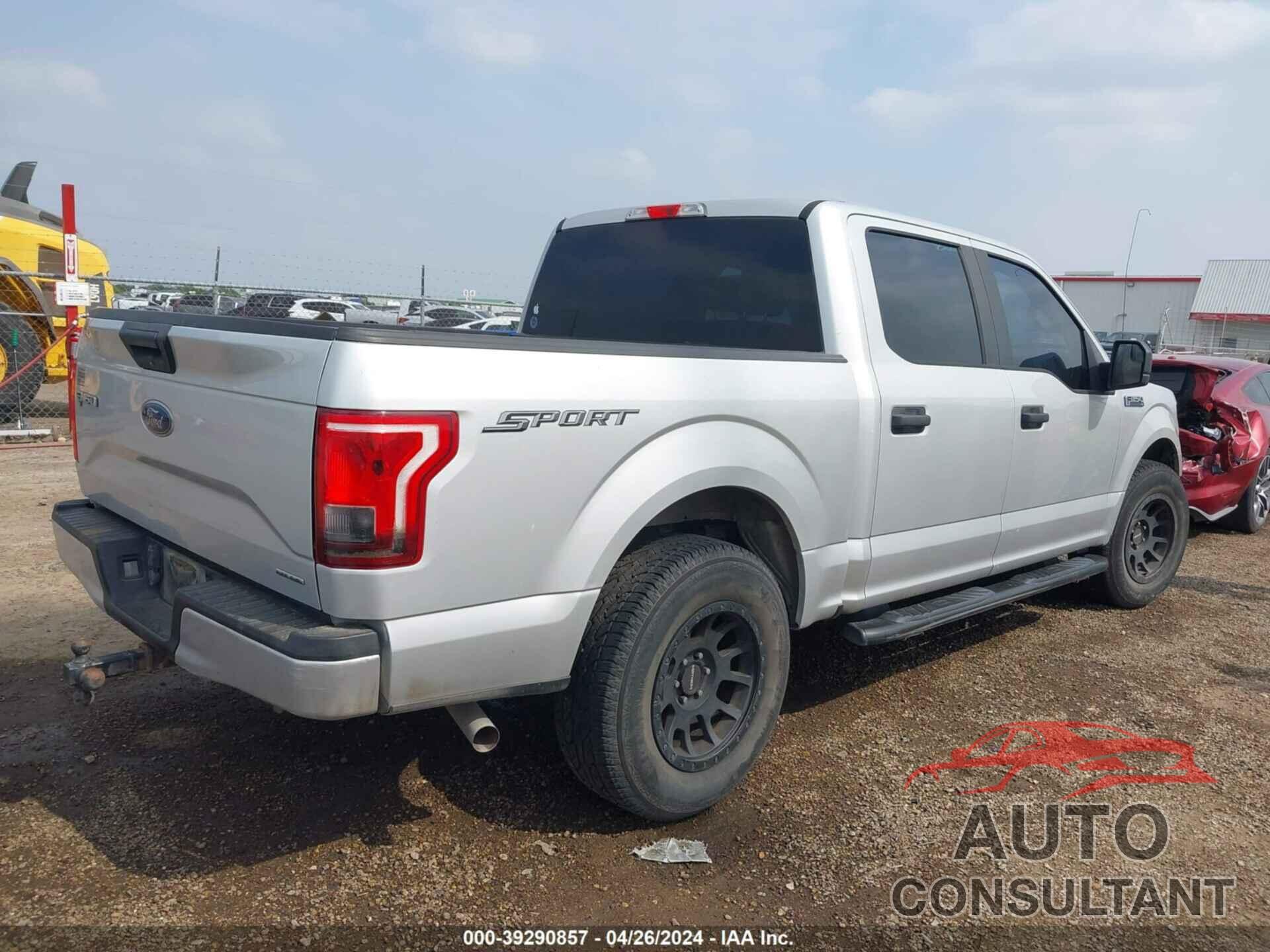 FORD F-150 2016 - 1FTEW1C87GKD09670