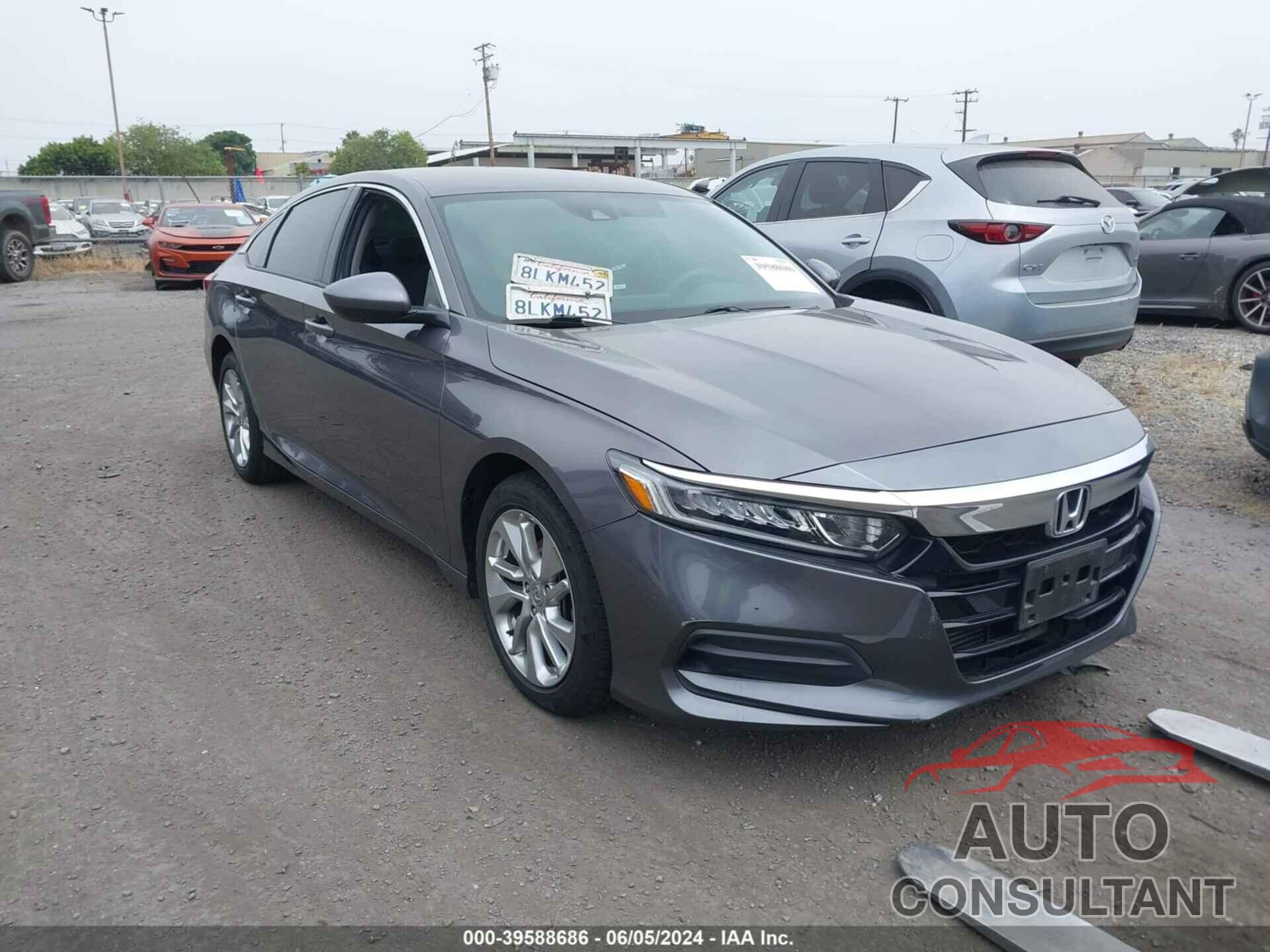 HONDA ACCORD 2019 - 1HGCV1F13KA019788