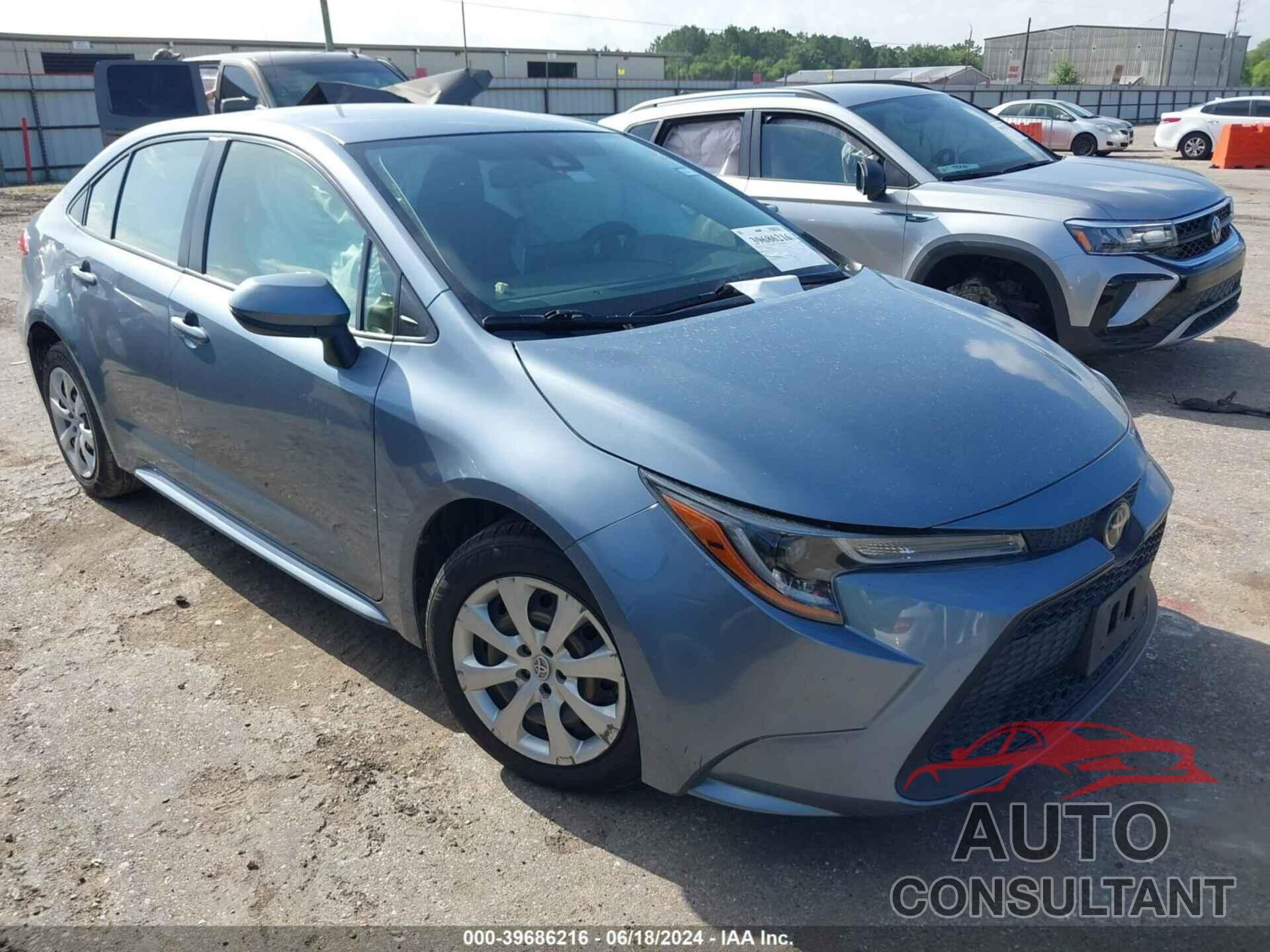 TOYOTA COROLLA 2020 - JTDEPRAE8LJ046304