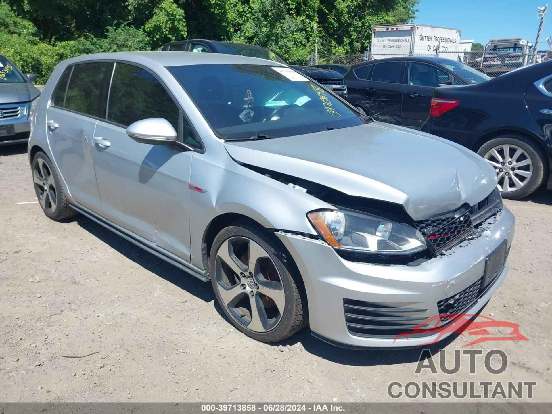 VOLKSWAGEN GOLF GTI 2017 - 3VW4T7AU6HM019628