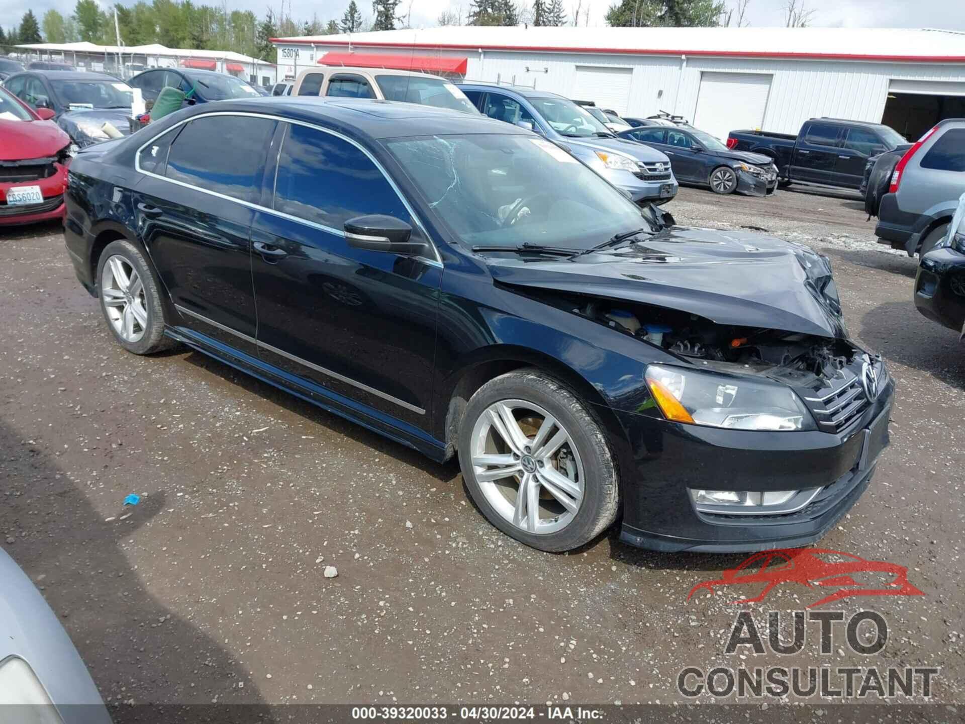 VOLKSWAGEN PASSAT 2013 - 1VWCN7A35DC080395