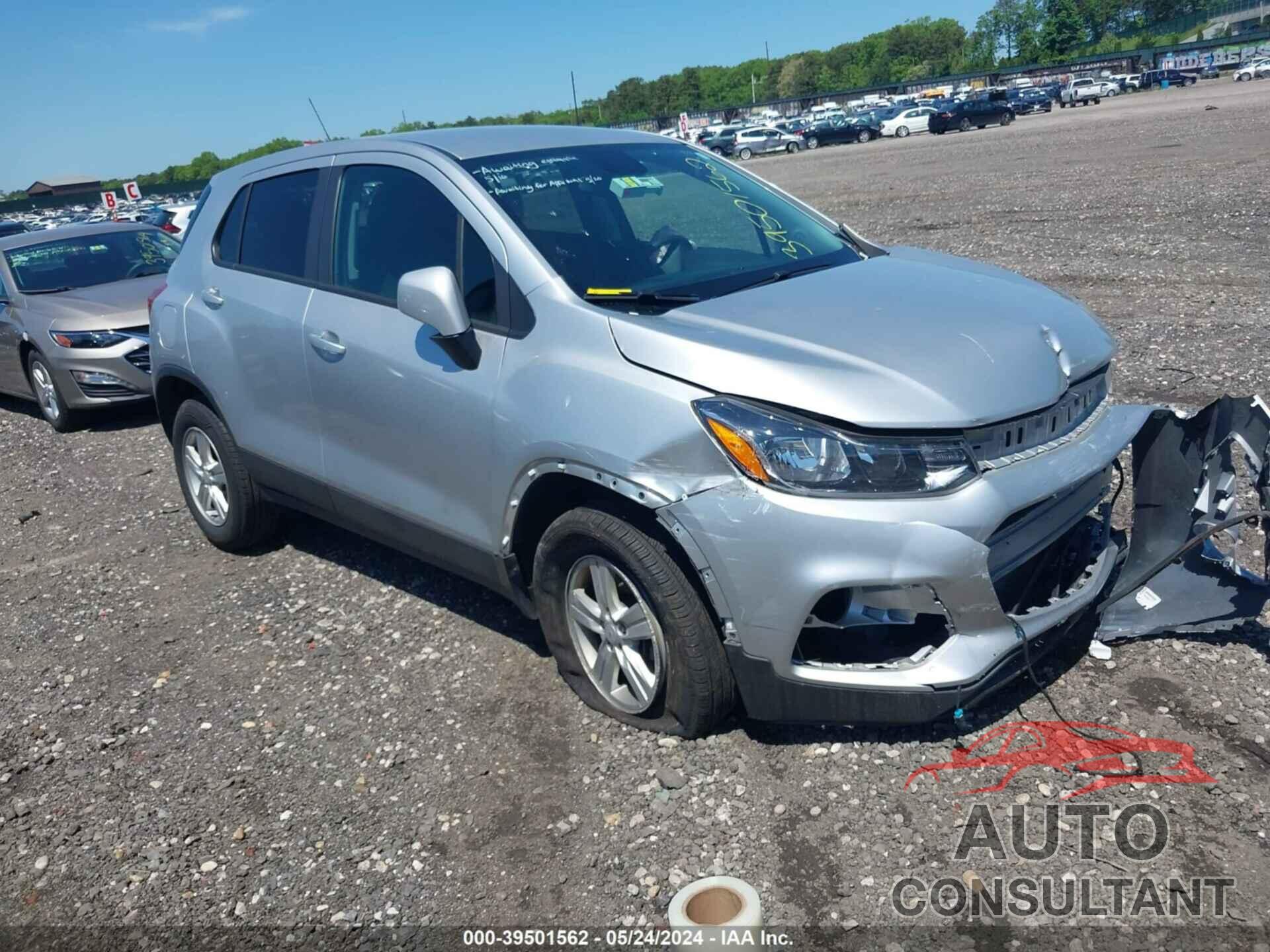 CHEVROLET TRAX 2020 - KL7CJNSB6LB037419