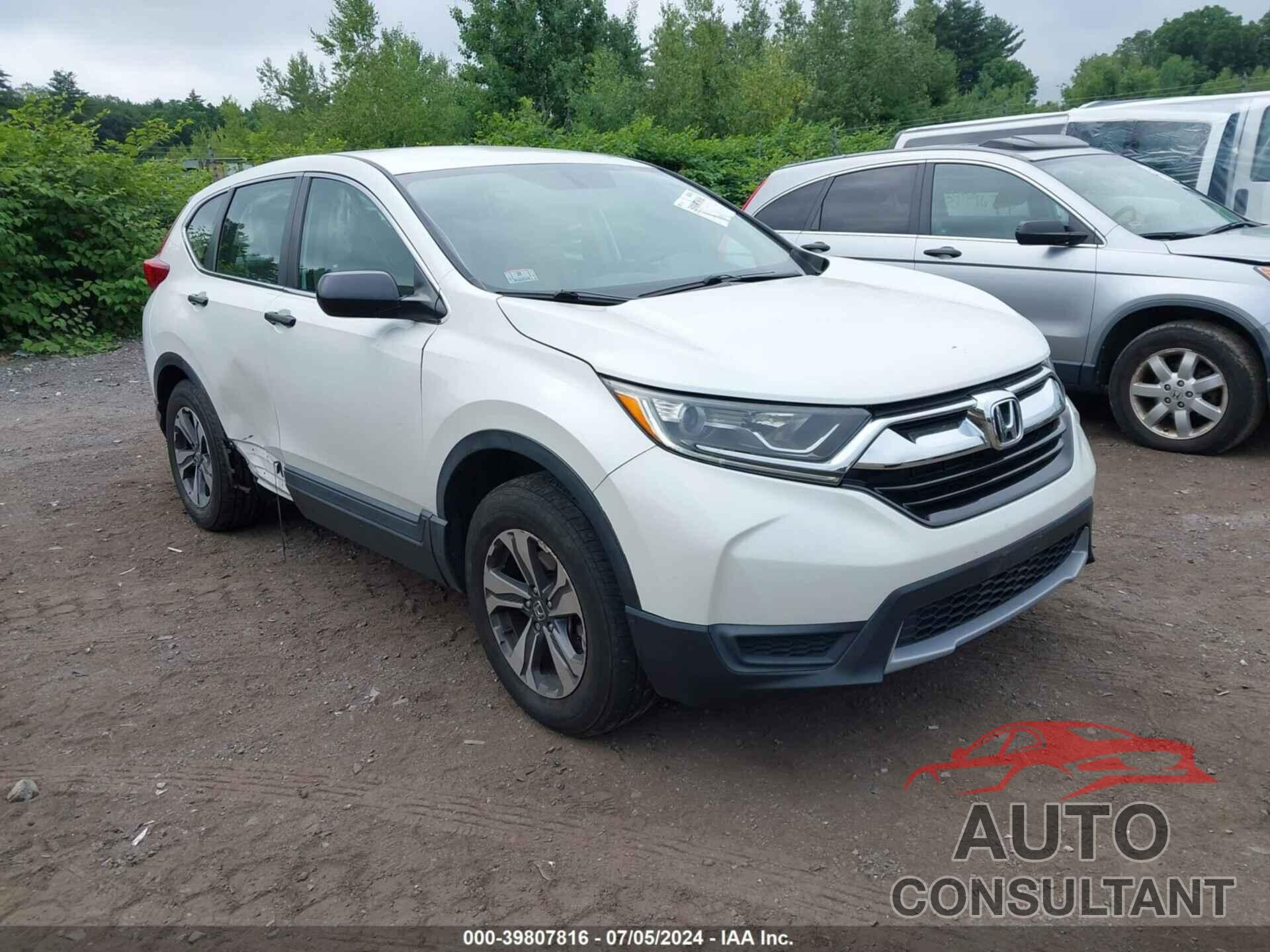 HONDA CR-V 2017 - 2HKRW6H3XHH208666