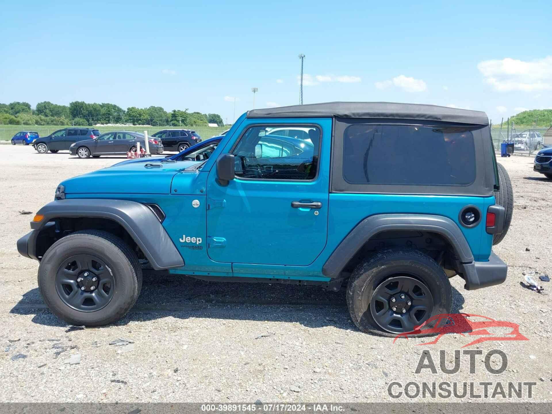 JEEP WRANGLER 2020 - 1C4GJXAN8LW185236