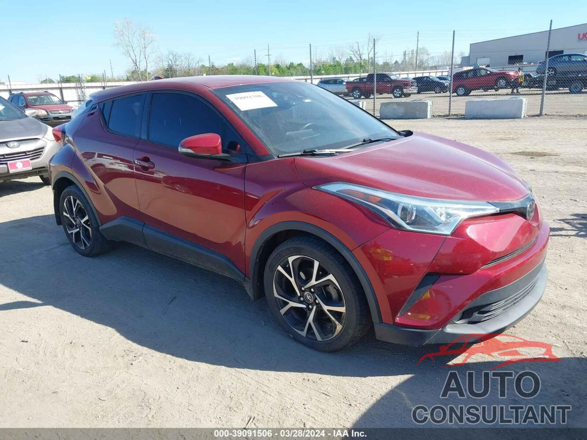 TOYOTA C-HR 2018 - NMTKHMBX3JR059057