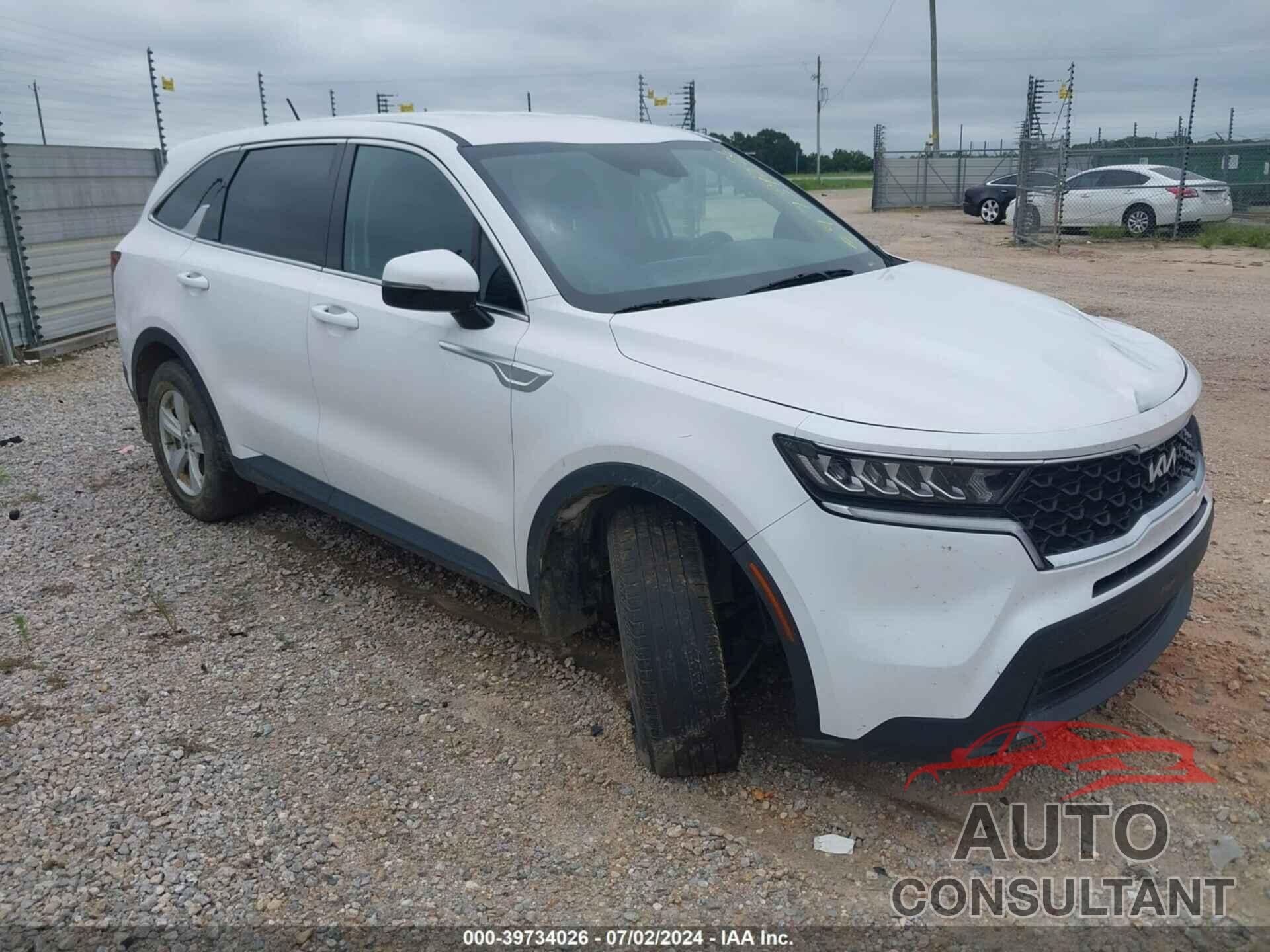 KIA SORENTO 2022 - 5XYRG4LC4NG138299