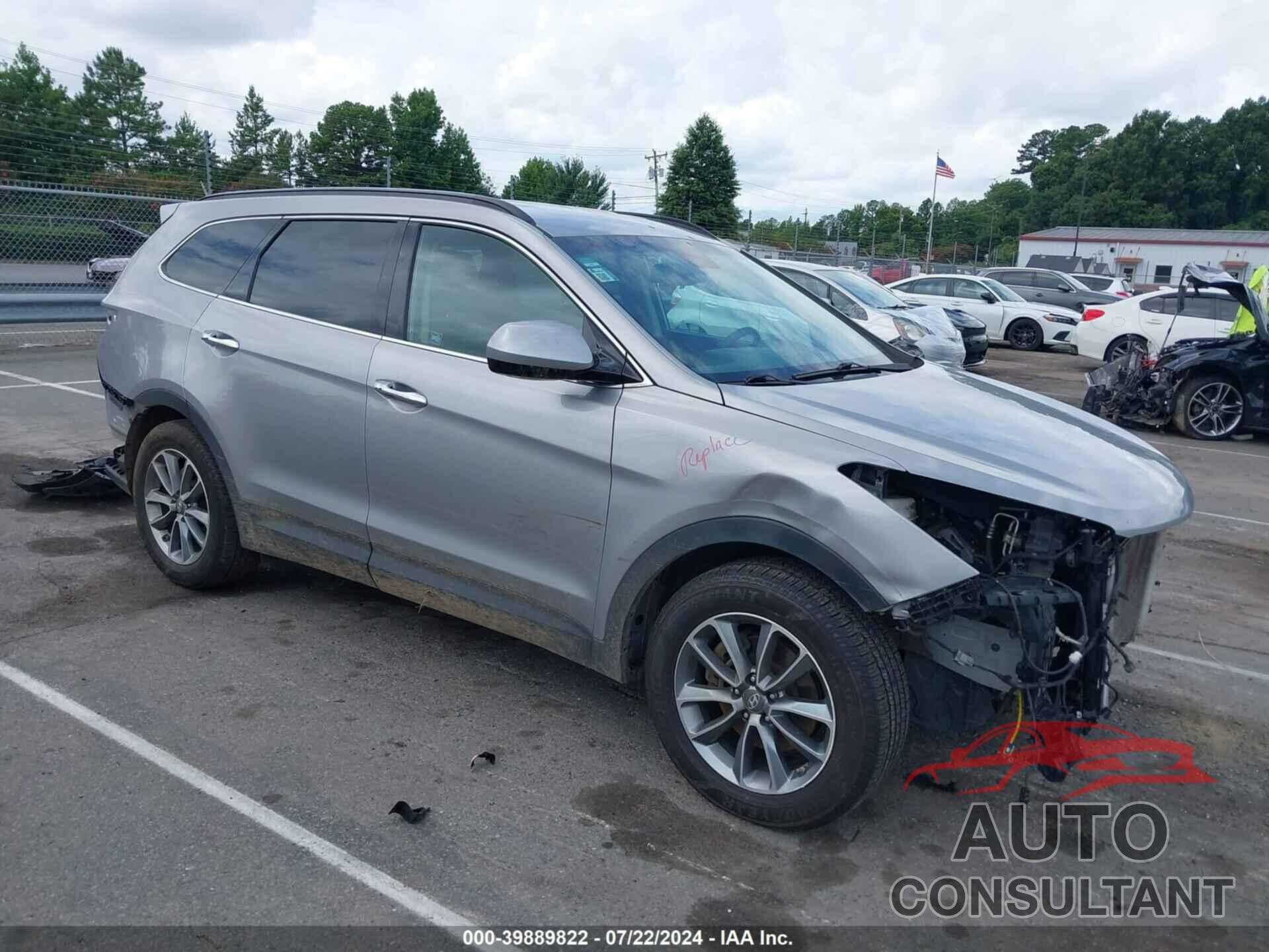 HYUNDAI SANTA FE 2017 - KM8SMDHF4HU209352