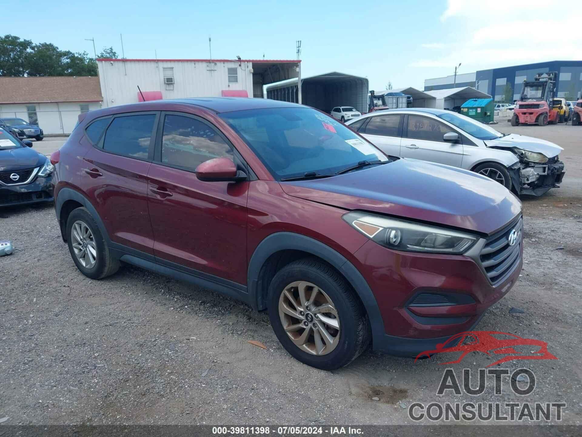 HYUNDAI TUCSON 2016 - KM8J23A46GU228391