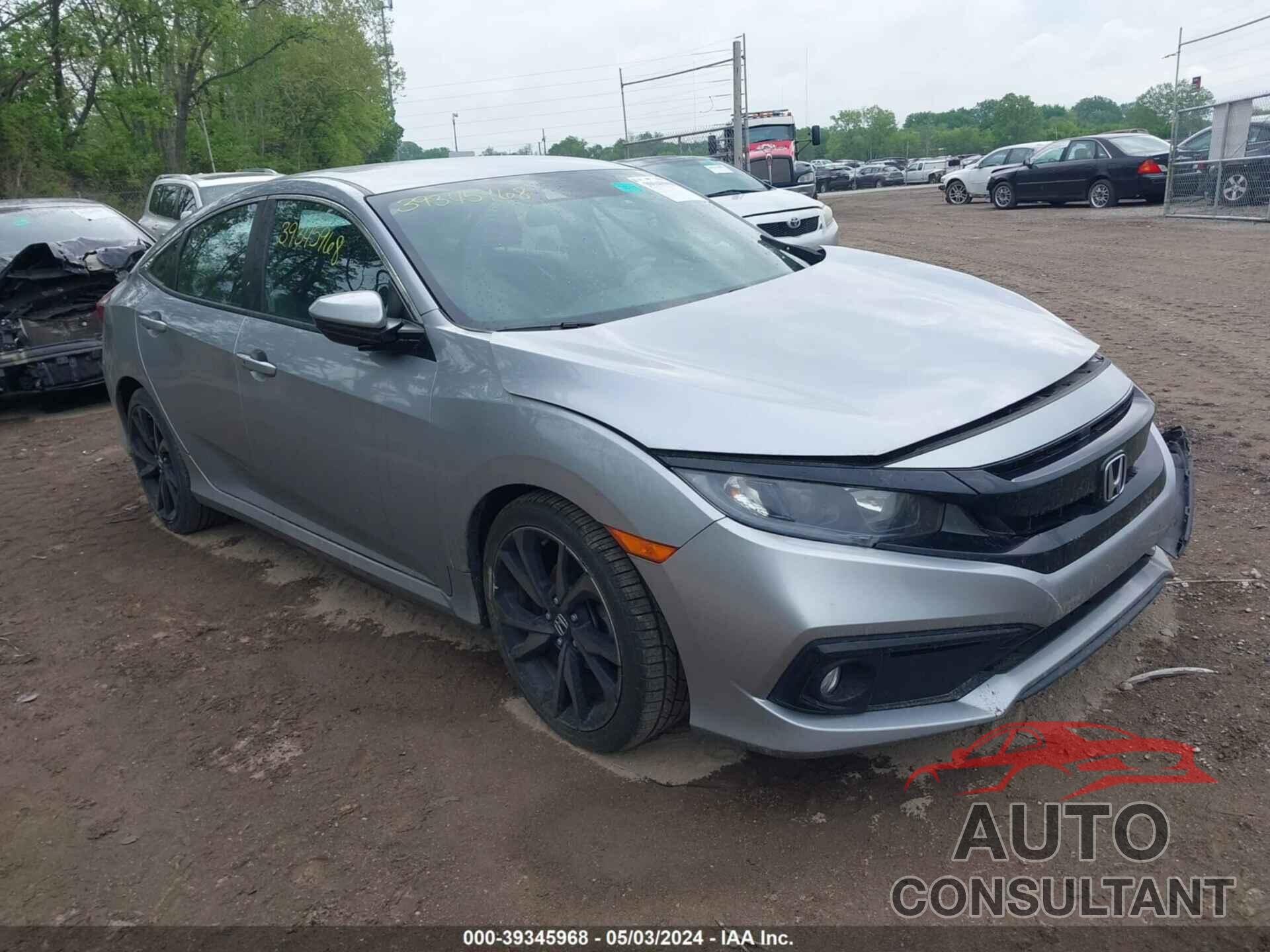 HONDA CIVIC 2019 - 2HGFC2F88KH552436