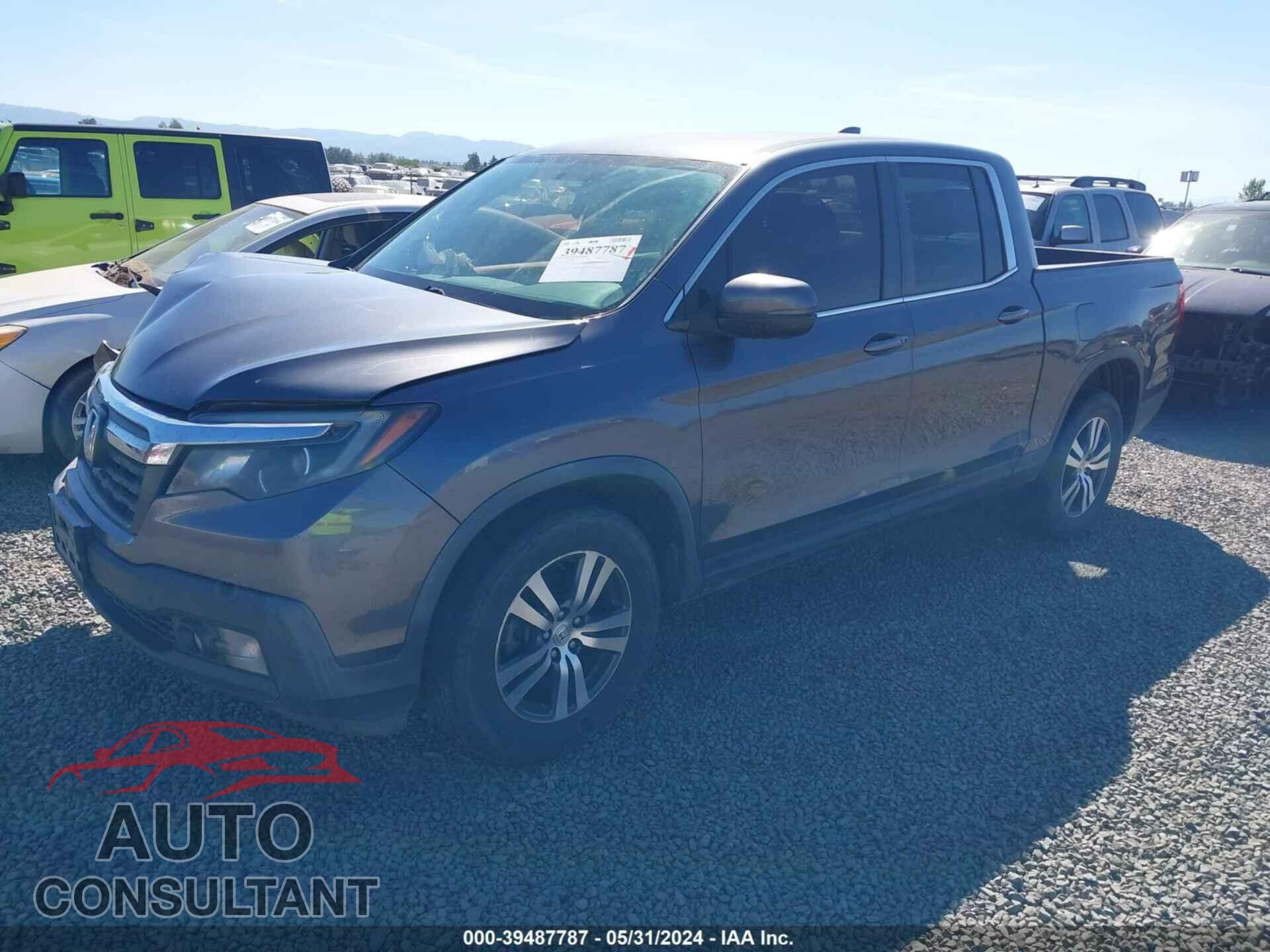 HONDA RIDGELINE 2017 - 5FPYK3F41HB036714