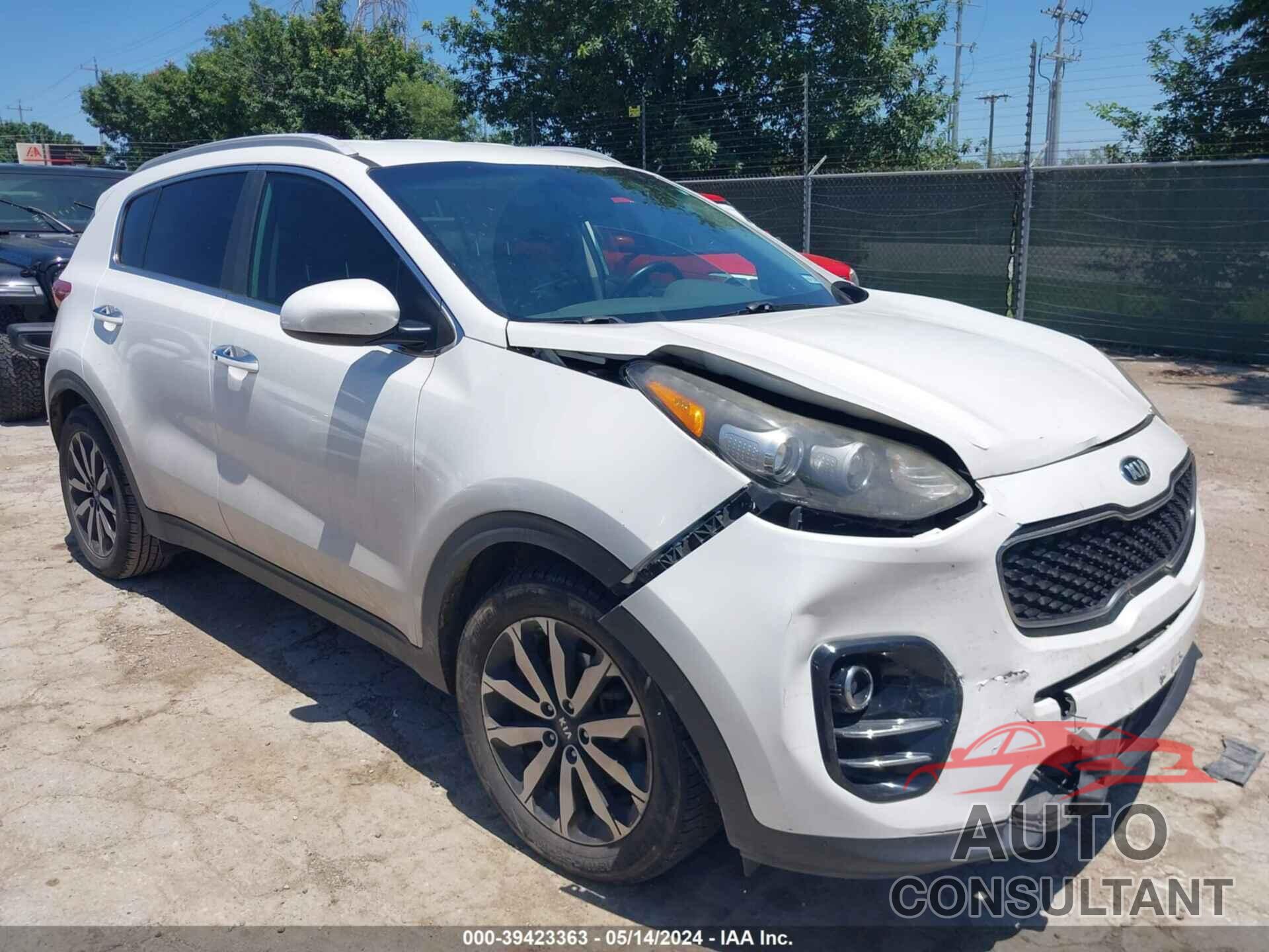 KIA SPORTAGE 2017 - KNDPN3AC4H7049408