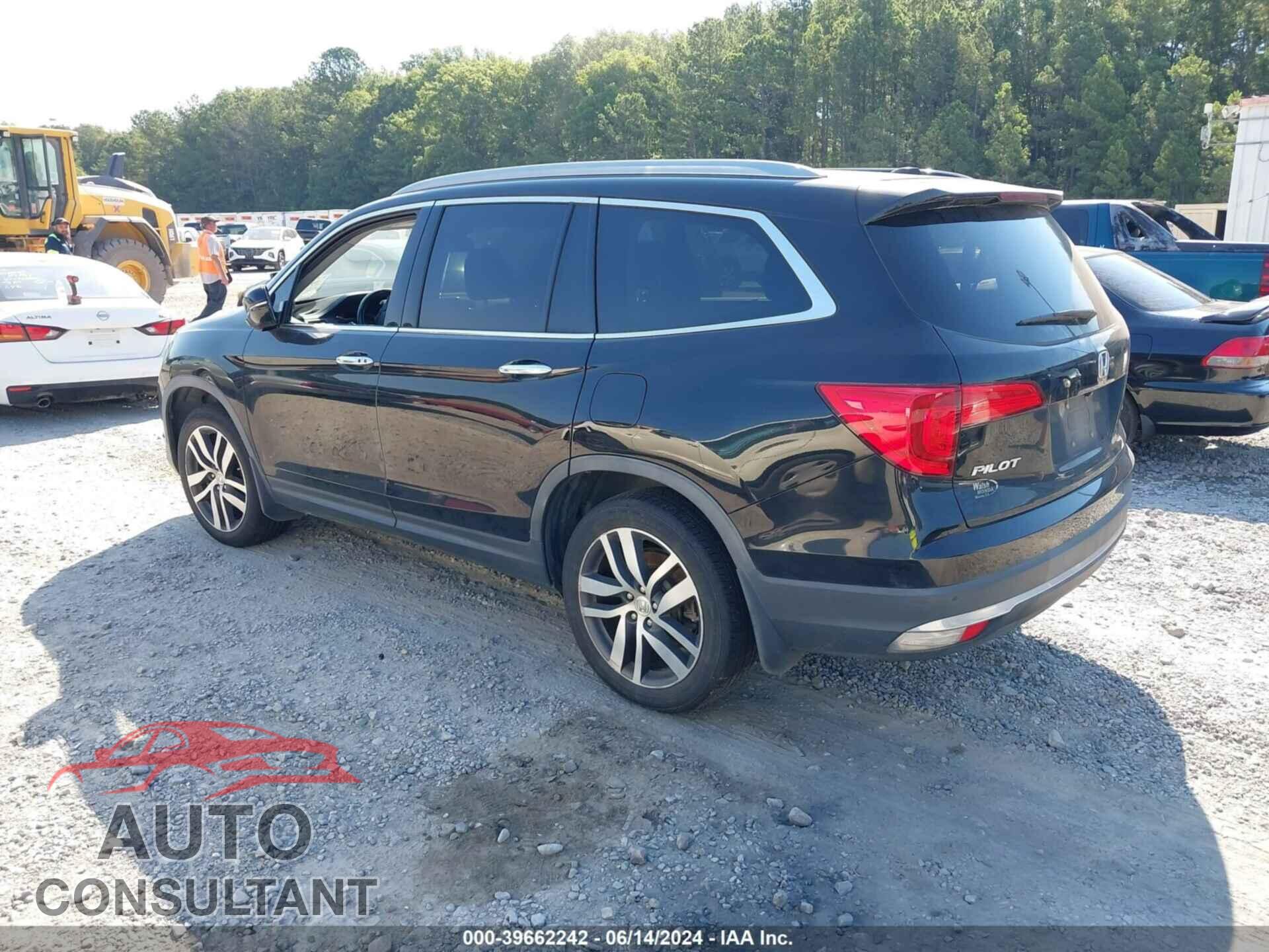 HONDA PILOT 2017 - 5FNYF5H90HB031585